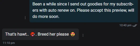 For those with rebill on, remember to check your inbox for goodies 😎 https://t.co/buDRuoMrTM