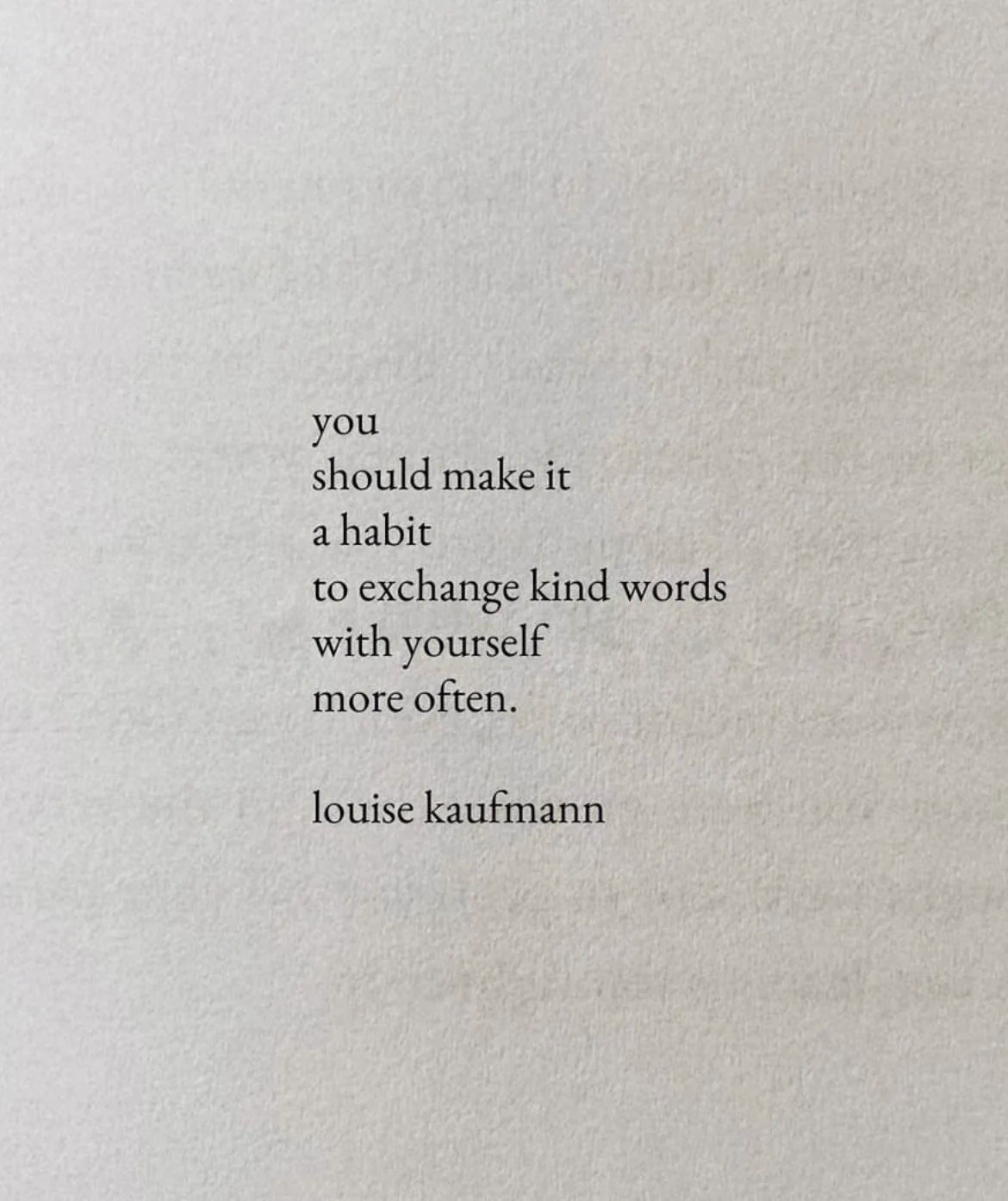 be kinder to yourself https://t.co/Bhej4czY5r