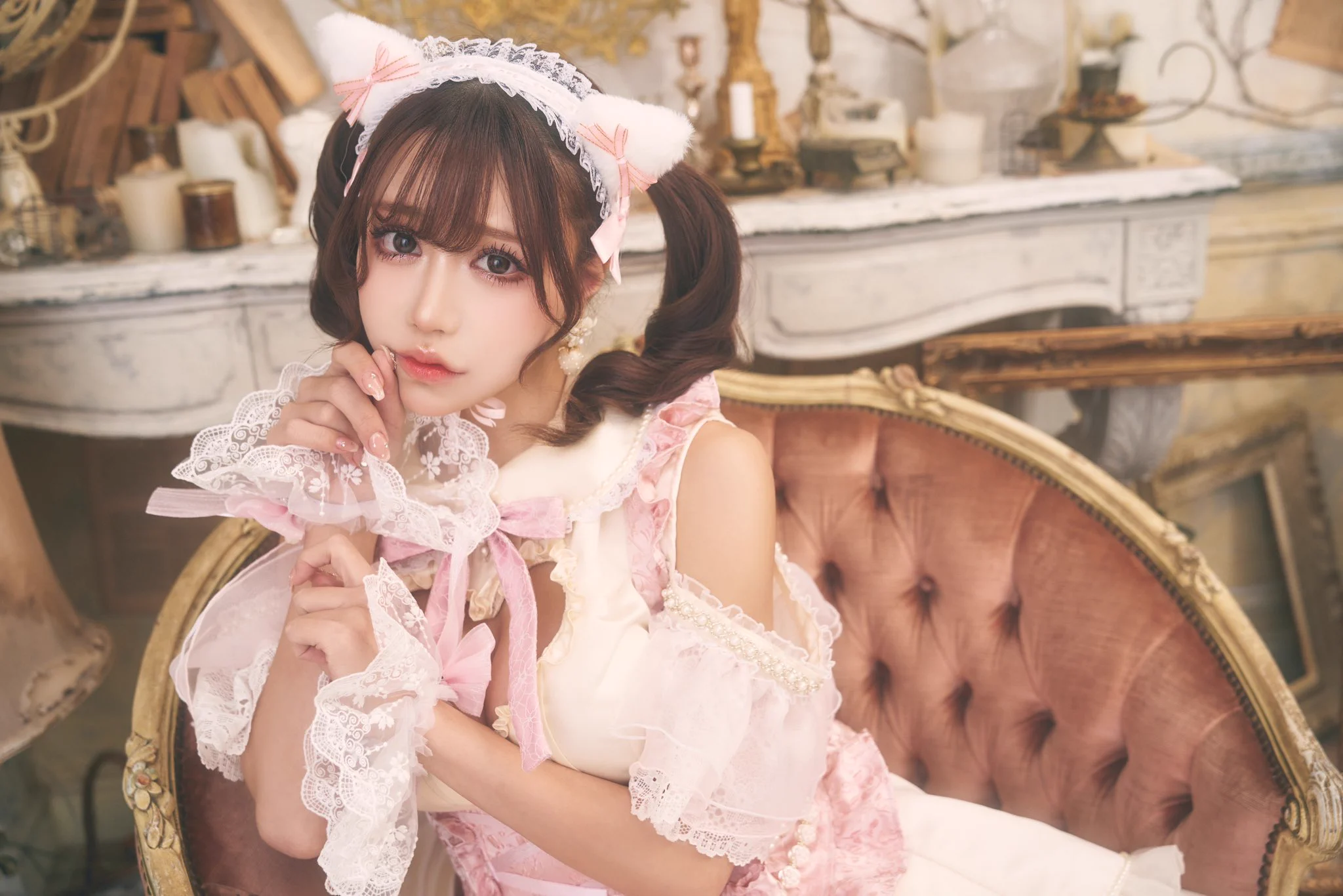【告知】7/15（土）18:00〜ビスクドール（＠bisquedoll_info ）さんにて1日限定お給仕させて頂きます☺️💕オリシャンもあります✨いっぱいお話しようね〜☺️💕🌟詳細・ご予約はコチラ🌟https://t.co/GLxoul4kH6 https://t.co/KUMgNS22IV