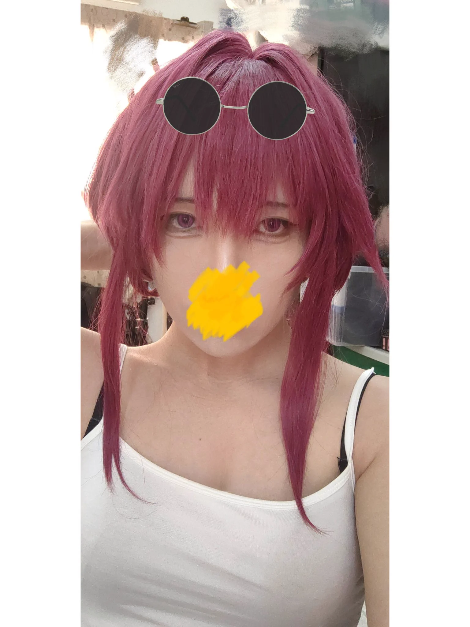 wig testing https://t.co/V4GYvZDCAw
