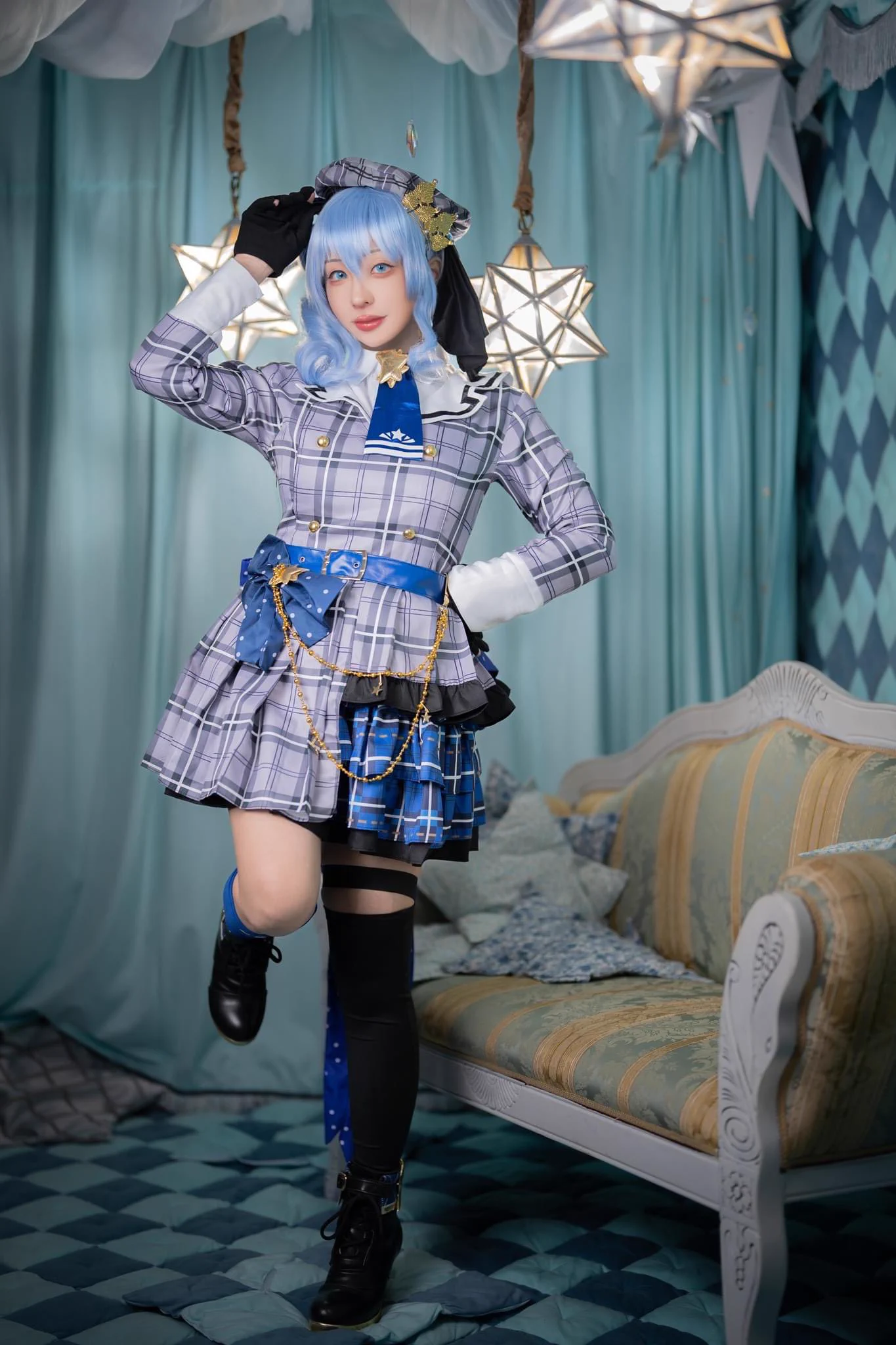 星街すいせい Fantiaのレベル1です🫶🏻@nation4you スタジオめんちゃ綺麗だった🥺🥺！#Hololive https://t.co/4CoGnfvllu