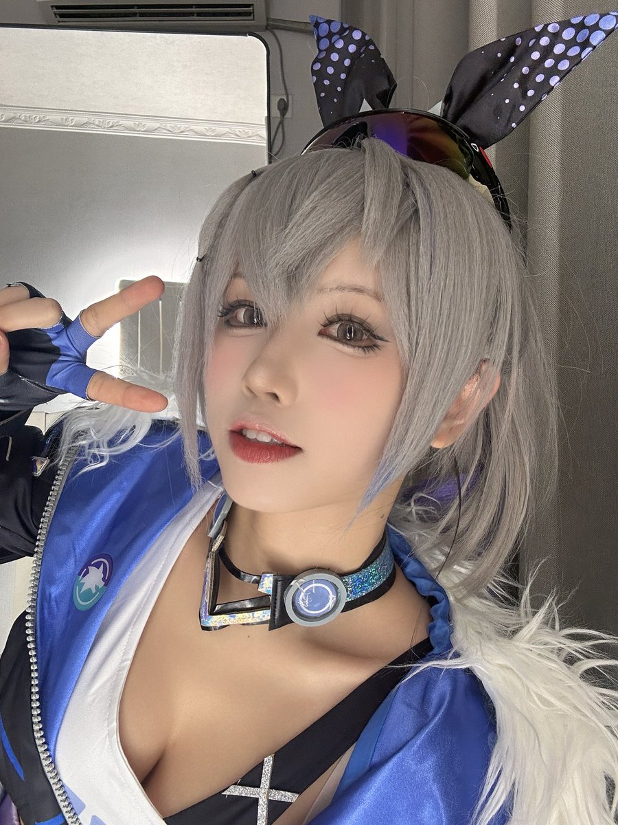 银狼cos
 #崩坏星穹铁道
#cosplay
#崩壊スターレイル 
#HonkaiStarRail 
#银狼
#SilverWolf https://t.co/lSLYBow3xu