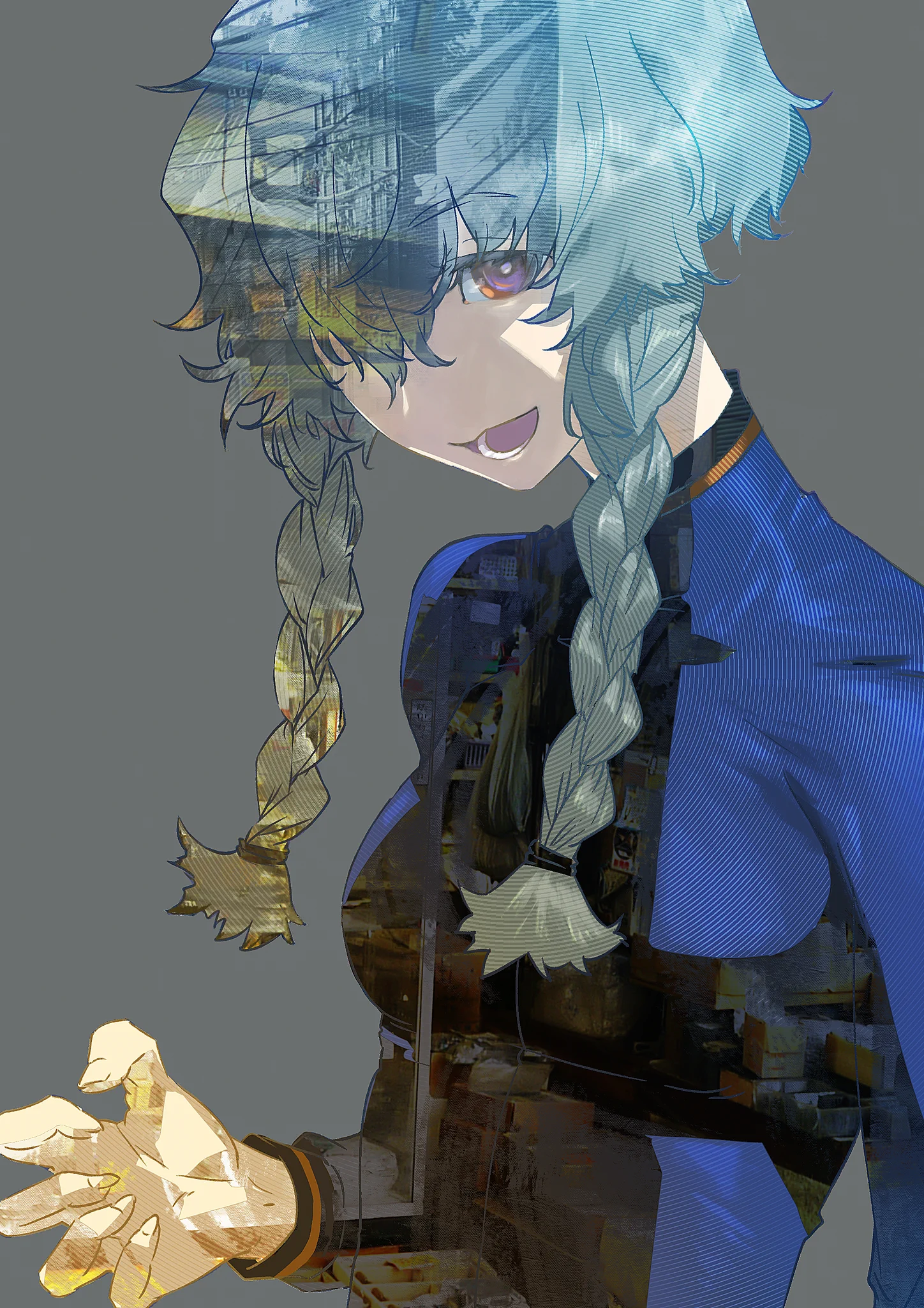 鈴羽（ファンアートです） https://t.co/Kkw3B4P2jt
