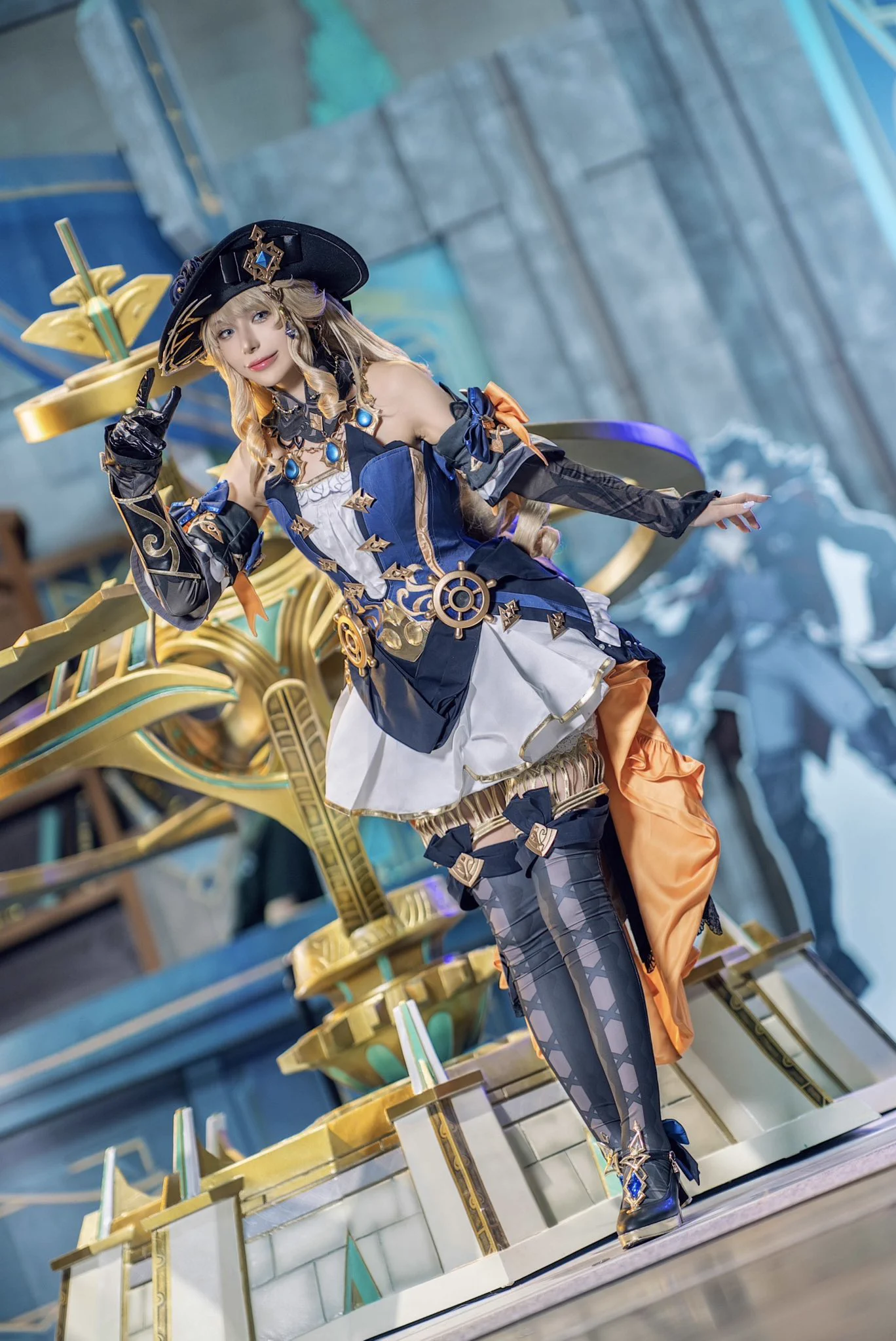 あたしこそ、名高き｢棘薔薇の会｣現会長、ナヴィア。#原神 #TGS2023 #東京ゲームショウ https://t.co/1mIAqfWfWB