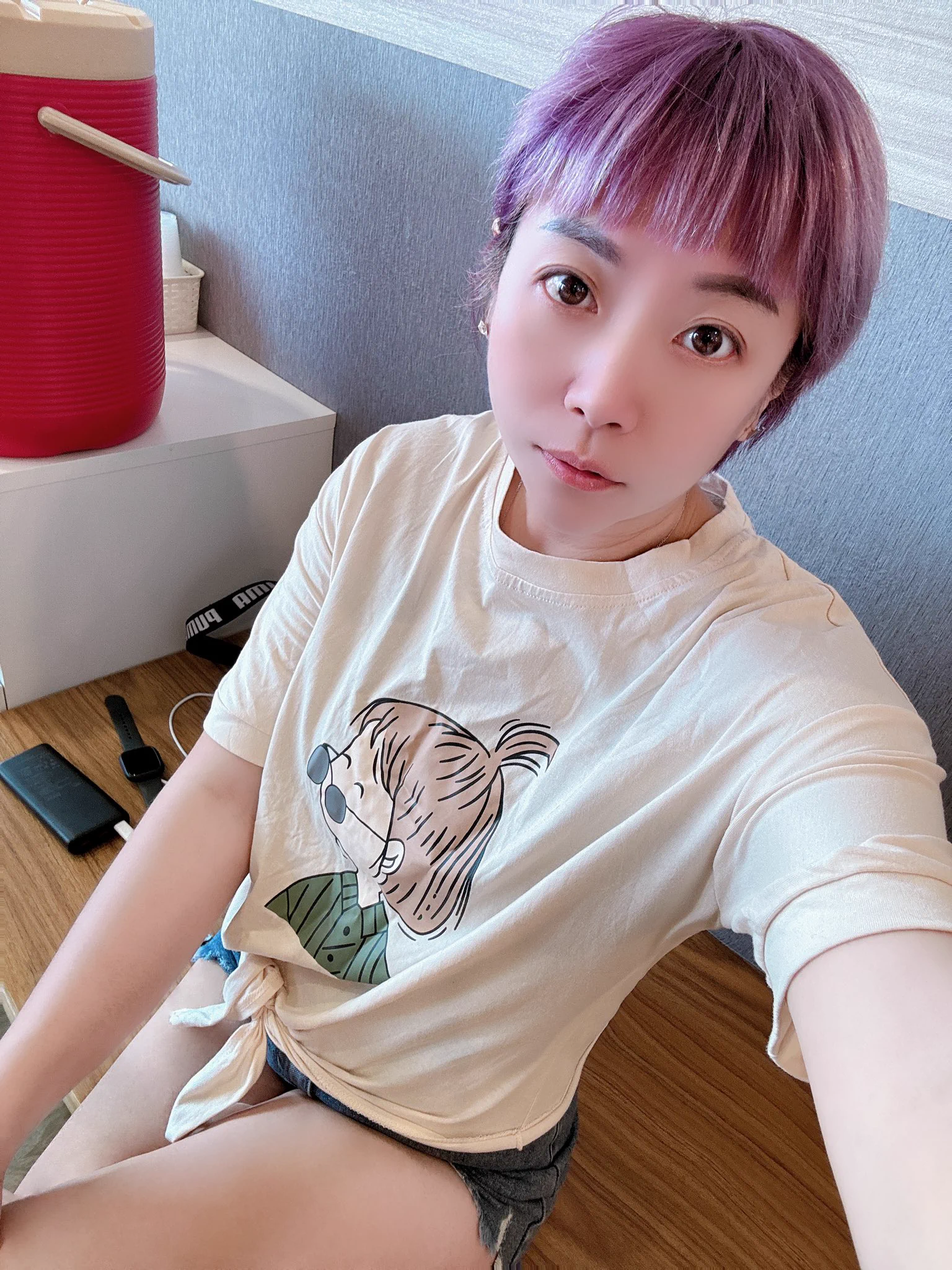 運勢說紫色是我性慾色不對是幸運色啦！希望真能如此心想事成 https://t.co/OMCD60lqbn
