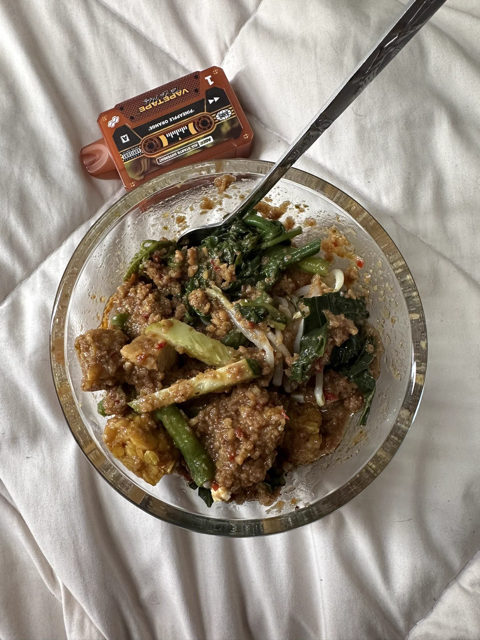 My lunch :) siapa tahu ni apa ? https://t.co/7rMj45Lank