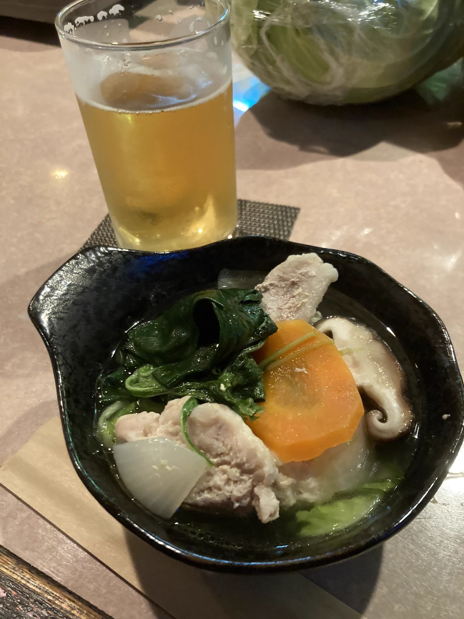 くらげ部屋〜🪼ち（ゃ）んこ鍋美味しかった〜🍲ご馳走様でした^ ^ https://t.co/d7HqbmVkeW
