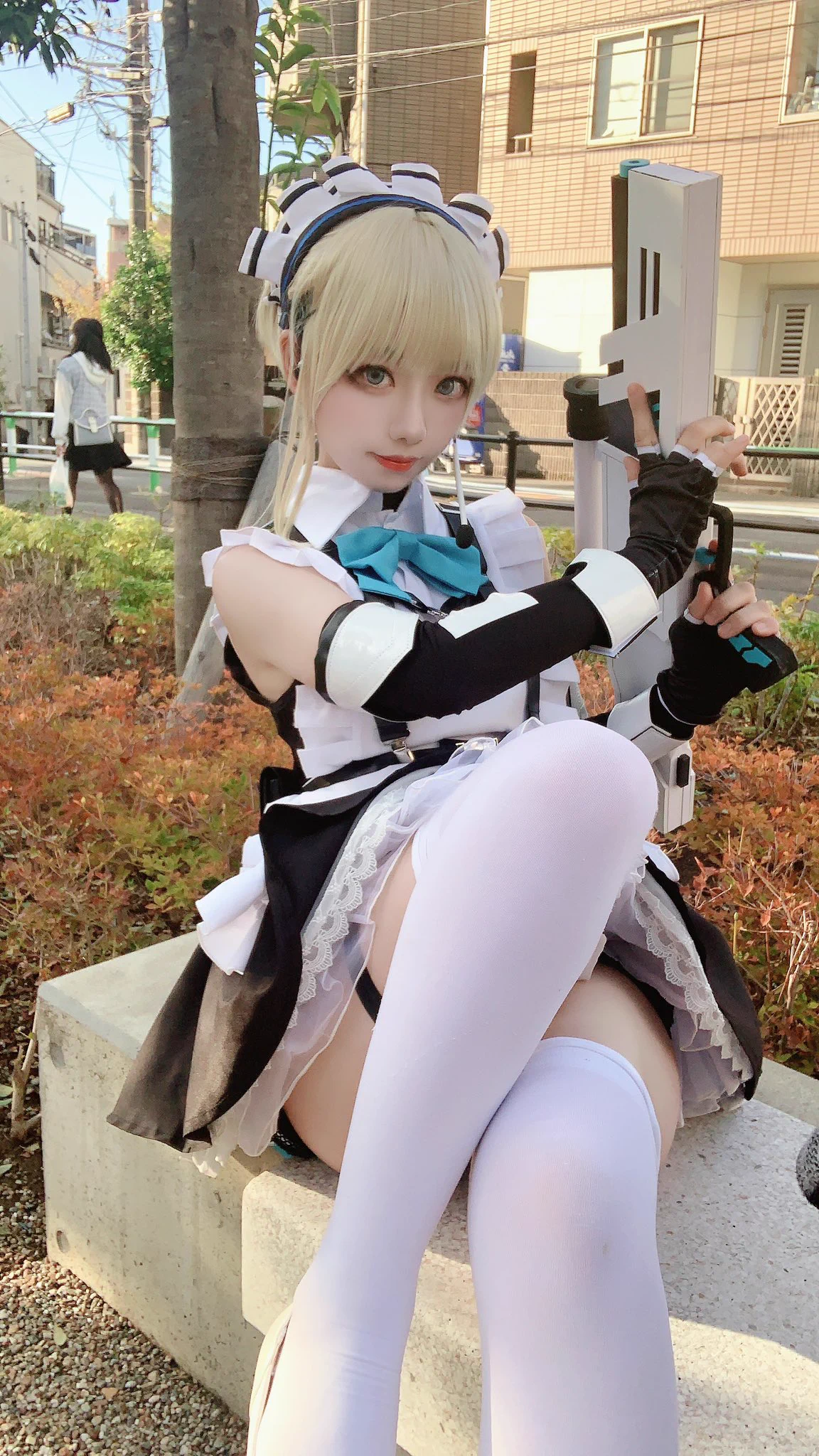 撤退ー！！池ハロめちゃ疲れたけど凄く楽しかった！こんなに多くのフォロワーさんに話かけられるの初めてで嬉しい🥹コスイベ好きになっちゃったかも！みんなお疲れ様✌️#池ハロ2023 #池ハロ #ブルアカ #飛鳥馬トキ https://t.co/d5n7iM4AAZ