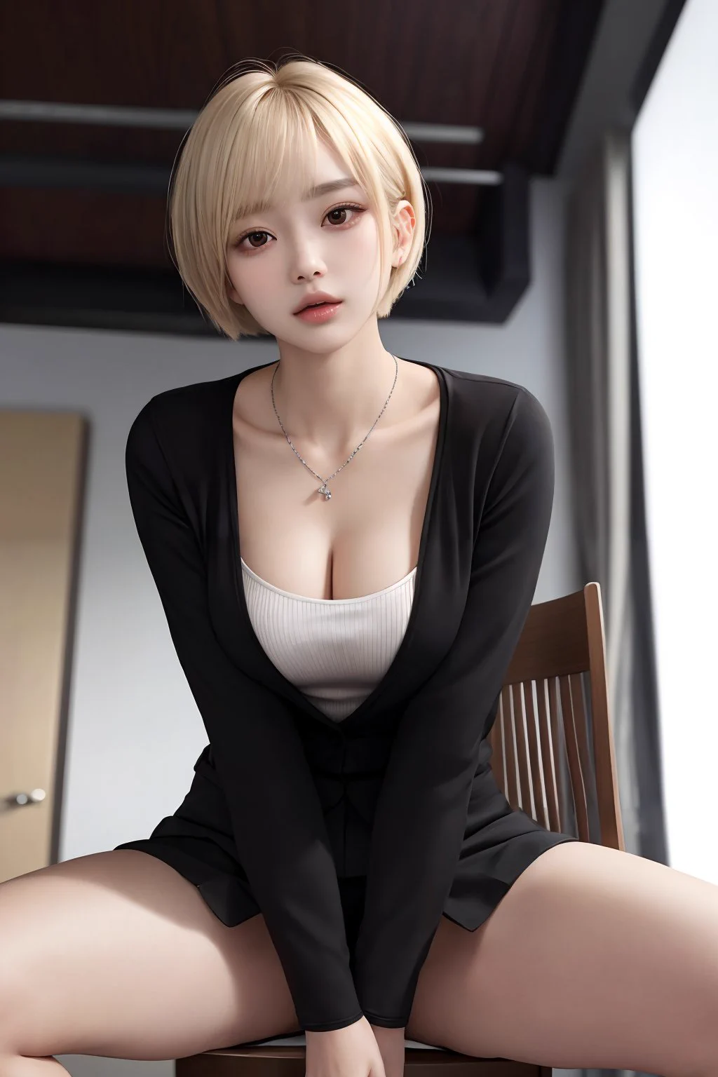 今日は疲れたからもう寝るね💦💦おやすみ💖💖でもみんなはあおいのこんなセクシーな姿見たら寝れなくなっちゃったかな😅😅#AI美女 https://t.co/Y5OXUUGyqP