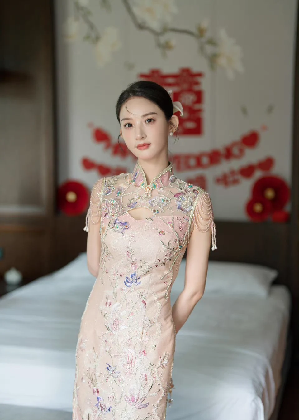中式旗袍，中式婚礼，欢迎体验😀 https://t.co/O8N1zQ12Ky