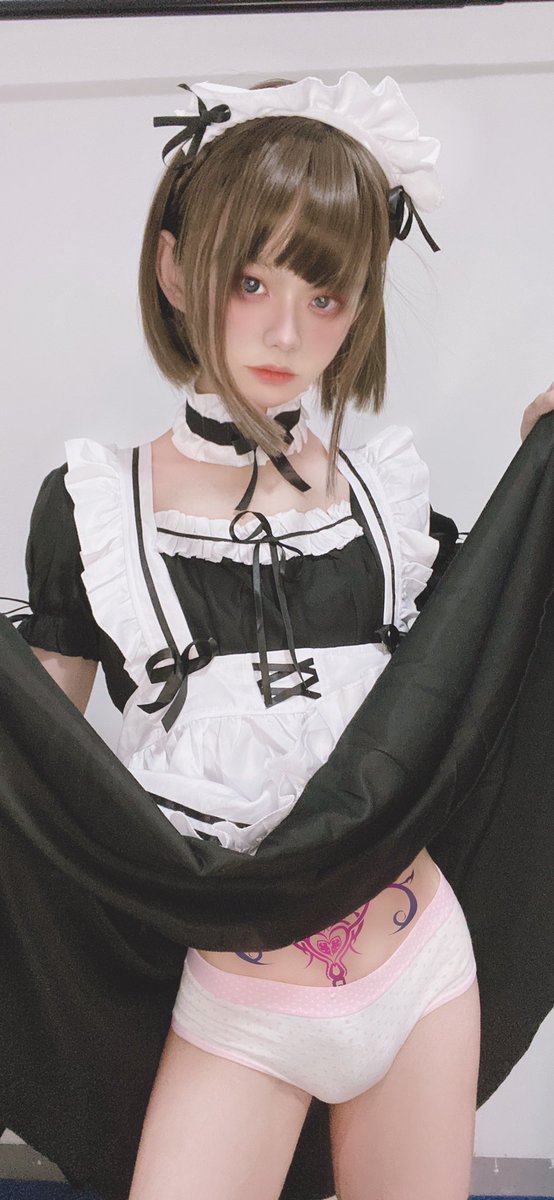 想看胖次？男人的胖次都想看，真是恶心呢 #男の娘 #淫纹 #女仆 https://t.co/dBg7giQegA