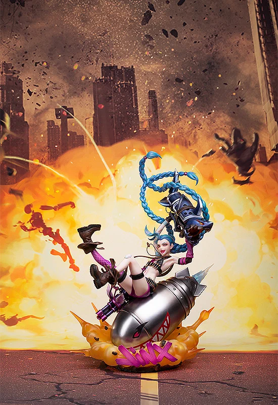 Myethos presents a 1/7th scale figure of Jinx, the Loose Cannon, from "League of Legends"! Be sure to preorder one for your collection!Preorder: https://t.co/IZi5Ua1xp7#LeagueOfLegends #goodsmile https://t.co/NNG89nToFi