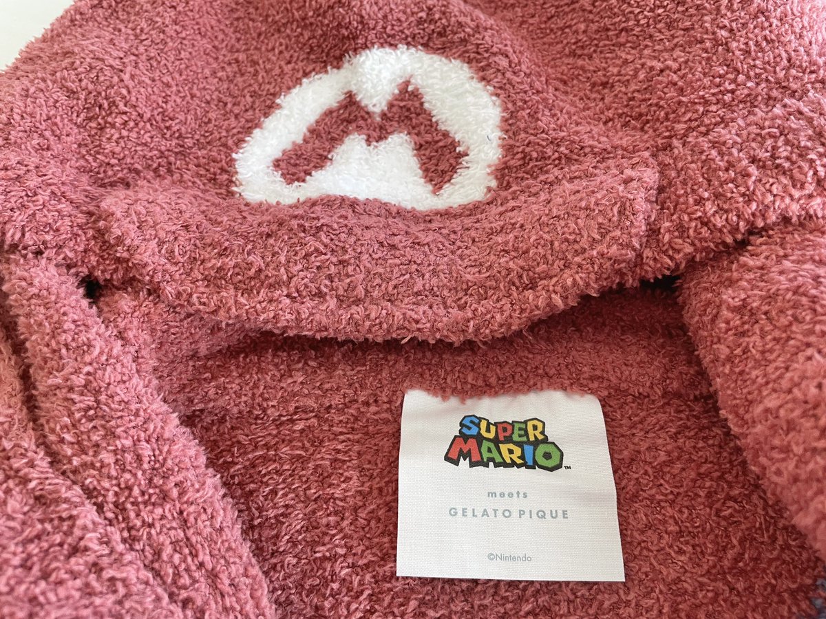 みんなありがちょね
気を取り直して🥰えへへ

ジェラピケ×マリオ

もう少し涼しくなったら着るんだ〜😚🍄 https://t.co/Y5cyKEO2ae