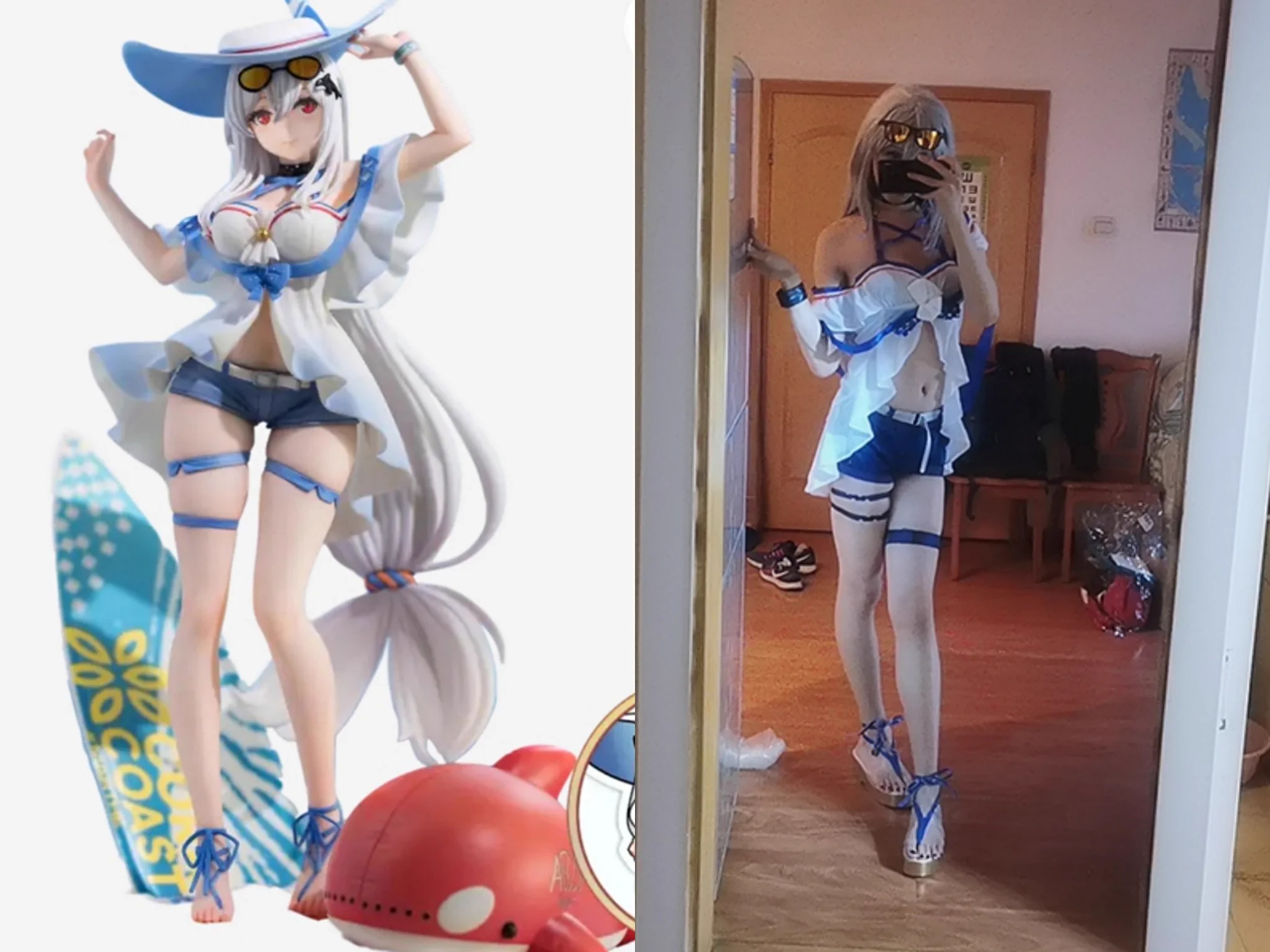 相比之下果然还是二刺螈好，我要是美少女我会是这个吊样？（属实是拉了 https://t.co/C6CFT2H6Sb