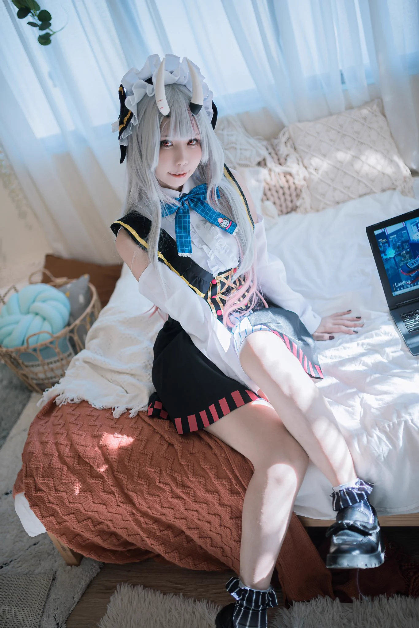 剛拍完大小姐就要開台了😈！！好快樂(✿ฺ◕‿◕ฺ)з 推特也發一下！-Instagram: poyeeee666Photography: 京生#百鬼綾目 #百鬼あやめ #NakiriAyame #hololive #anime #cosplay #kawaii #cute #girl #pretty #コスプレ #百鬼絵巻 #かわ余 #vtuber #ホロライブ #二期生 https://t.co/kIv76Npkgl