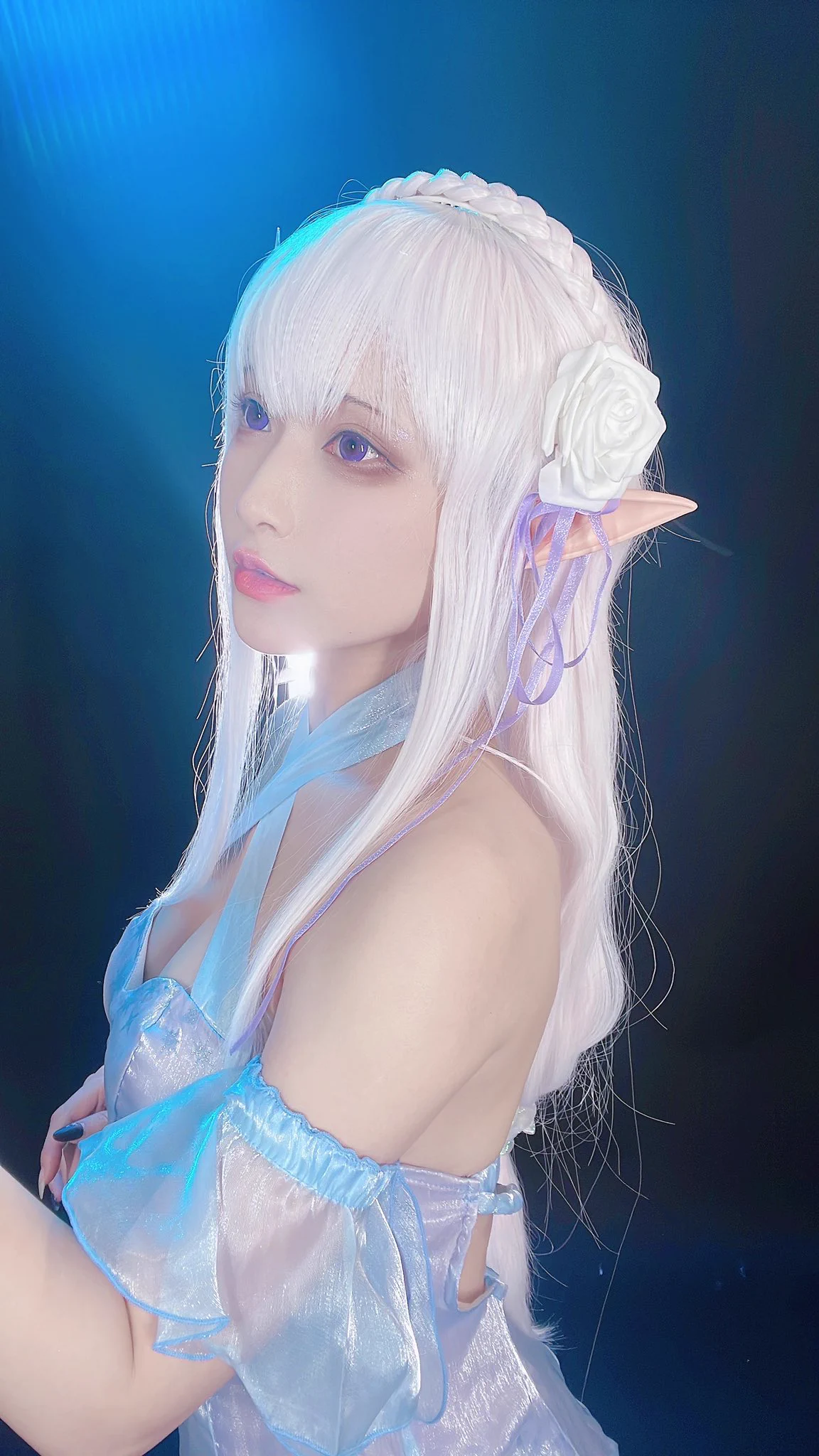 #cosplay 艾米莉亚❤ https://t.co/lQ3xRLHhsR