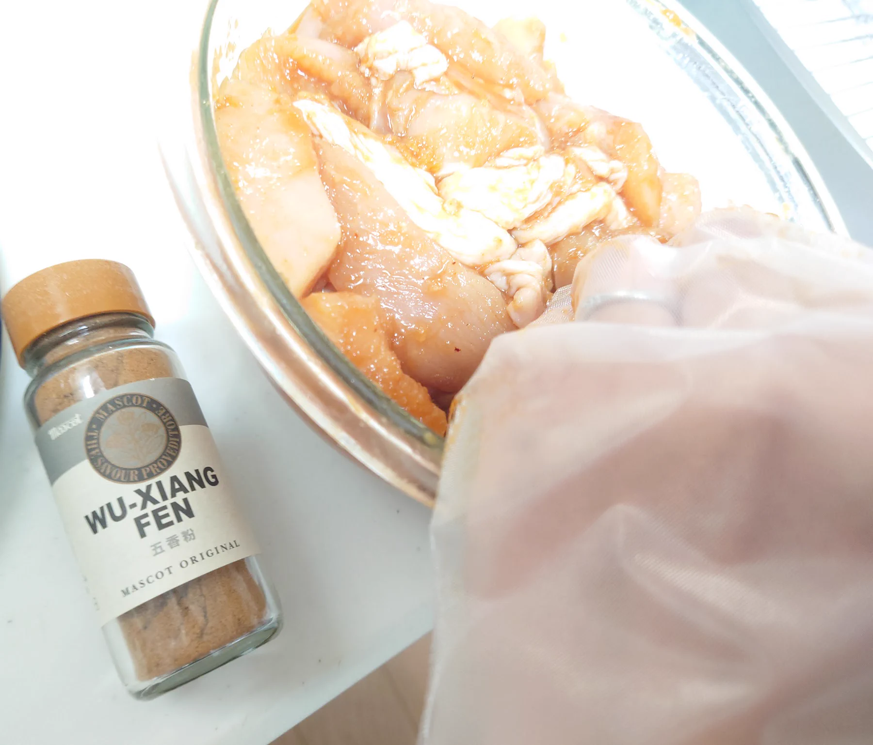 唐揚げにはいつも五香粉(ウーシャンフェン)を入れます🍗台湾唐揚げ(ジーパイ)の味に近くなる😆❤️ https://t.co/durp7zVNZQ