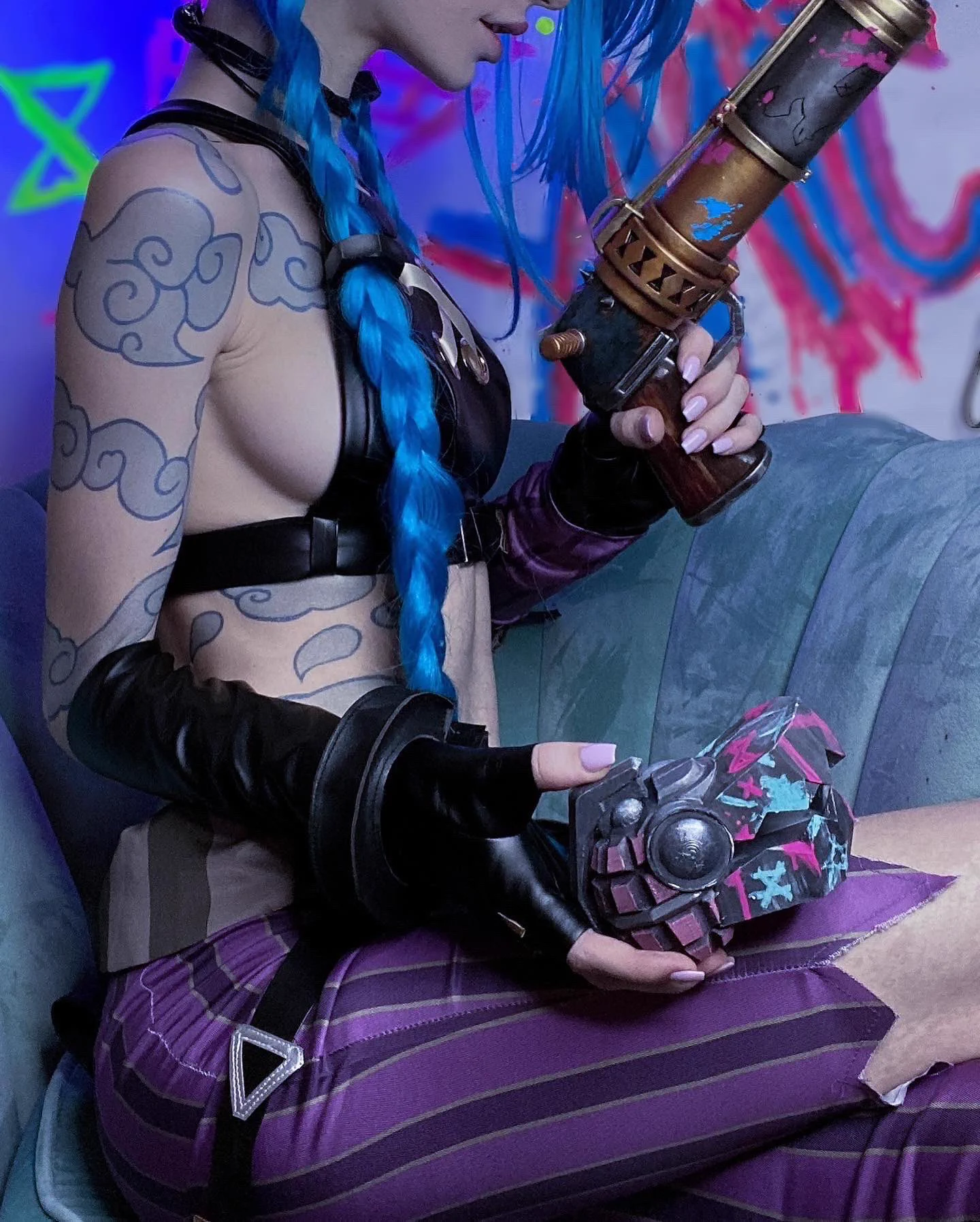 Jinx - Arcane 💙 200 retweets and I post some naughty jinx pics 😈💦 https://t.co/T3h8Vzlm22