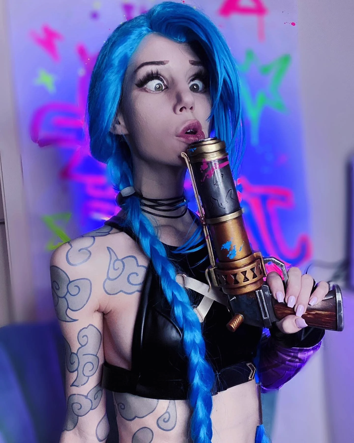 Jinx - Arcane 💙 200 retweets and I post some naughty jinx pics 😈💦 https://t.co/T3h8Vzlm22