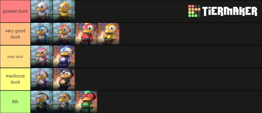 since i own all of the duckbills (objectively the best and cutest little legend), i consider myself an expert in the matter... a duckbill connoisseur if u willhere is my tierlist for all duckbills, including the new lunar ones https://t.co/q84k7ygBgZ