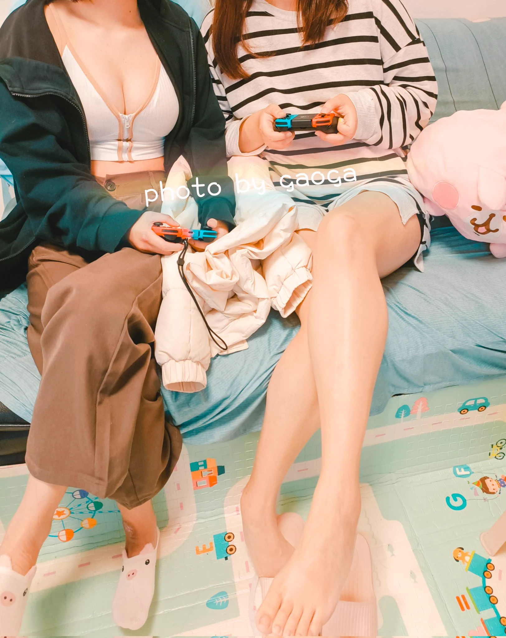 少女的酥胸？還是美人腿？今夜、ご注文はどっち？❤️要一起來玩Switch嗎😘 https://t.co/xE8ofk2Mr7