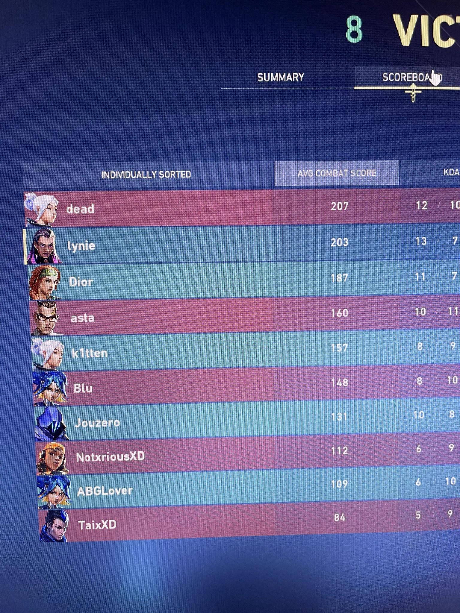 that’s our top frag 🤪jett was mad I whiffed https://t.co/TrOOvsu4Ej