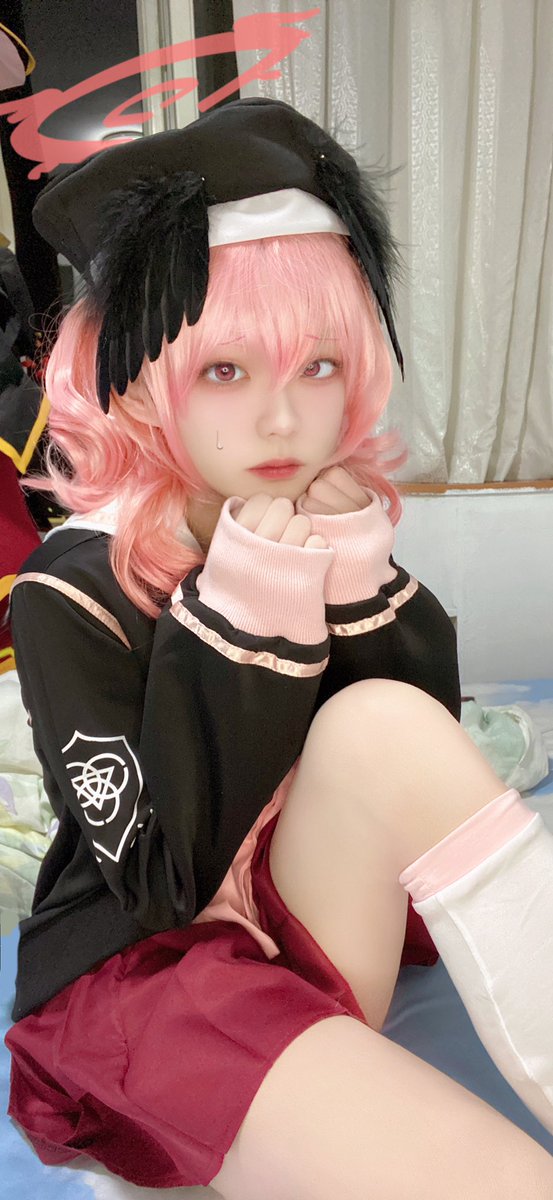 这张超可爱 必须让大家都看看 #ブルーアーカイブ #cos #下江 #男の娘 https://t.co/t9CS1fsiIh