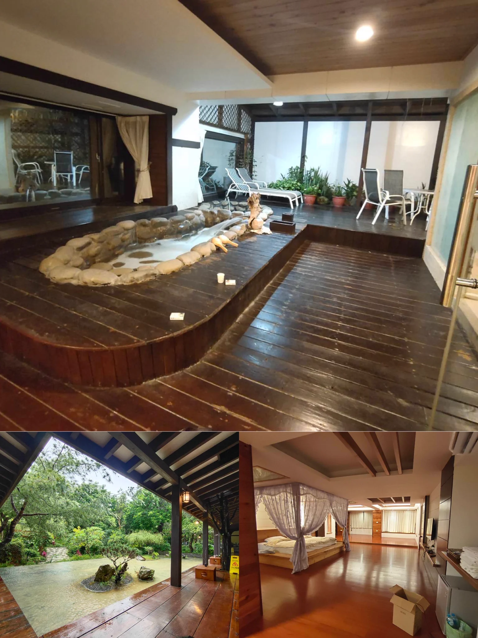 溫泉高級villa 空間大到可以玩躲貓貓🤣下雨天的小週末chill黑色13星期五真的非常適合來泡溫泉喜歡說走就走的隨性歡迎加入溫泉小隊@YG74487338 @Jeff13474477 #溫泉 #同房交換 #一起賴床 https://t.co/JruRdoIiPQ