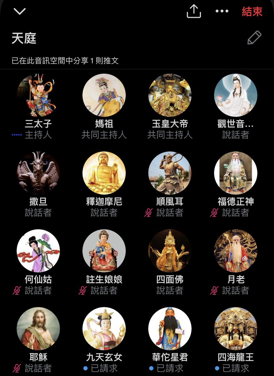 嗯其實我真的不知道誰是誰
華佗星君走失ㄌ⋯⋯
@bchenxueng 
@qiiqii7777 
@Light_Allure 
@ct_ct_2020106 
@vic202203 
@s309172004 
@abc778854321 
@Q05292021 
@pudding851 
@ddli1231 
@wonderdaddy777 
@nxxgbabe 
@candybear0614 
@華佗星君
（他走失了可能去對抗病毒🦠 https://t.co/UfKQrHd1HE