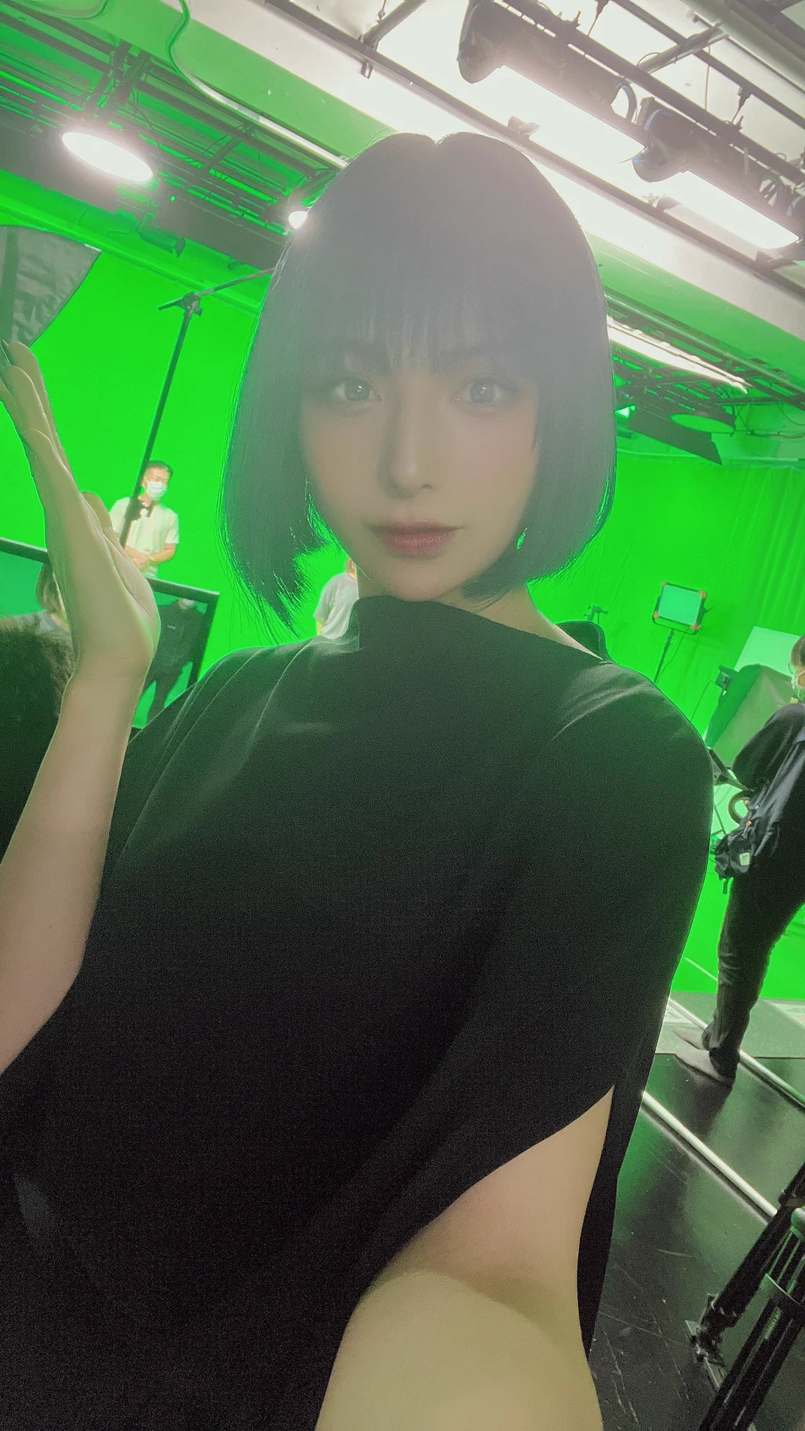 1枚目はスーパーヒーローになったつもりのおはるさん https://t.co/DCrVvbq8df