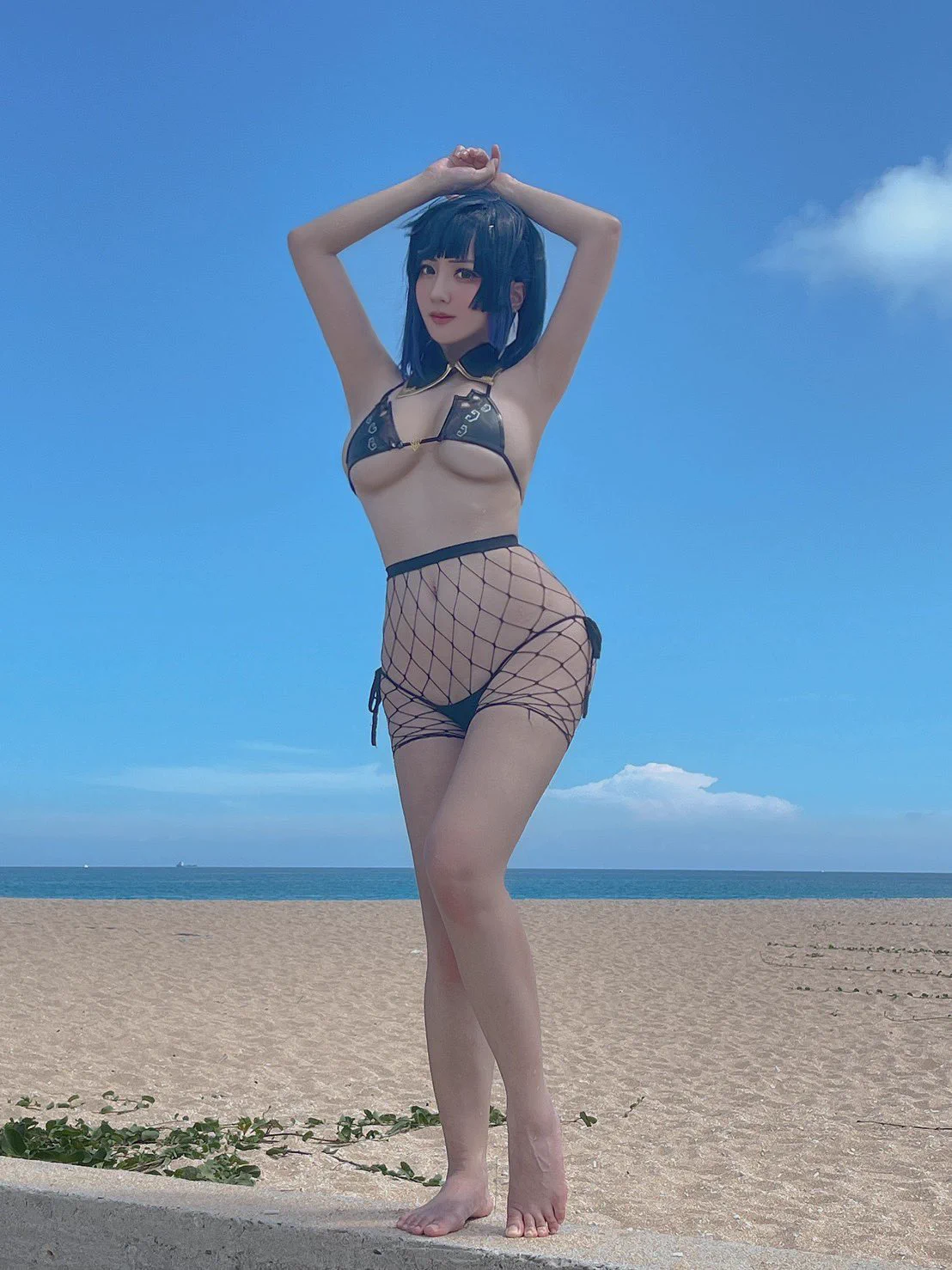 Patreon last 3 days ! Tier5 is Yelan from Genshin!P網剩下最後3天了！等級五是原神的夜闌泳裝喔❤️GET PICS https://t.co/XlDT5aFyp6 https://t.co/RzP3B3qldU