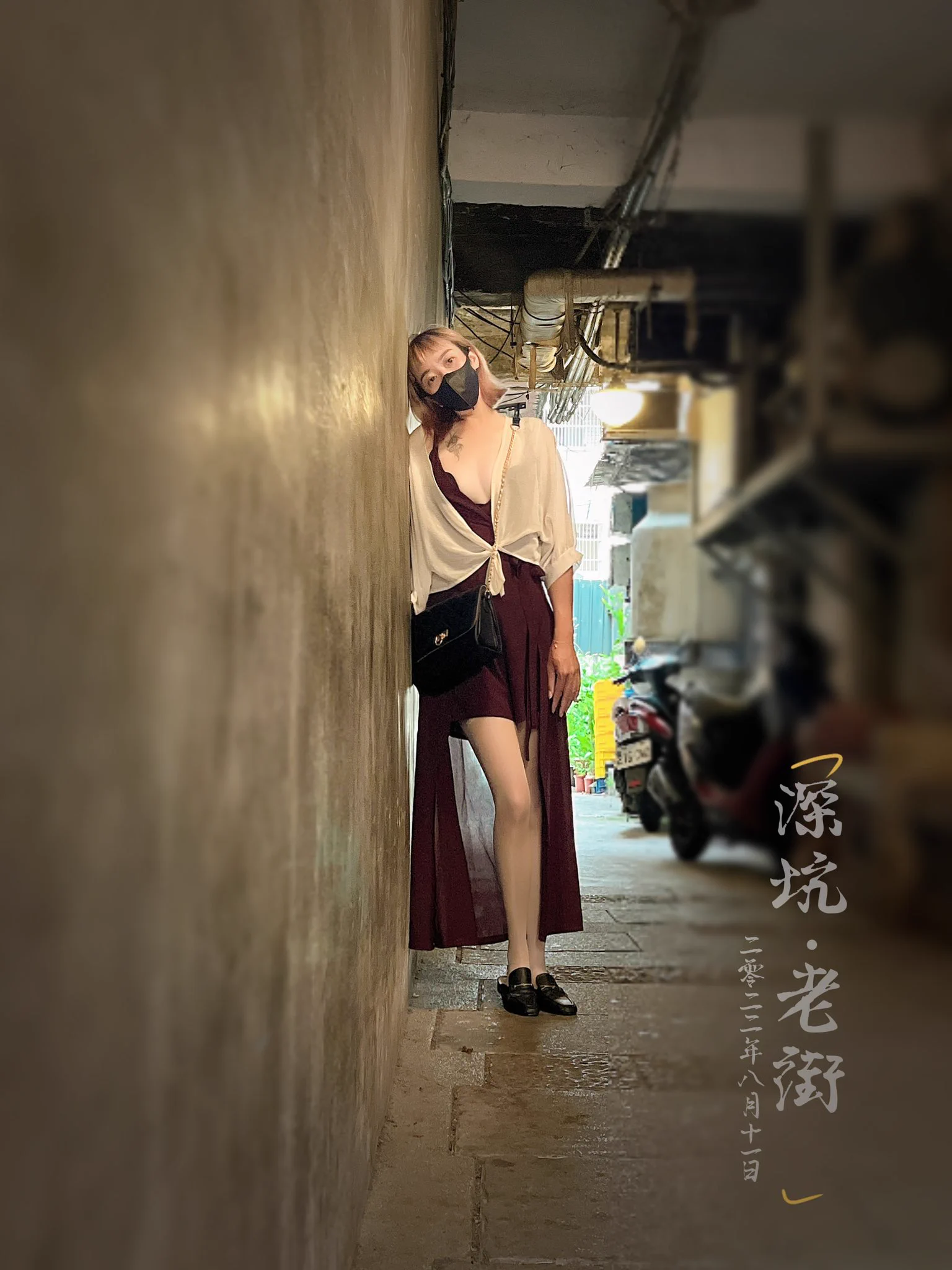 深坑老街的老巷是個很好拍照的地方一拍就美 https://t.co/0xw0r9PpzI