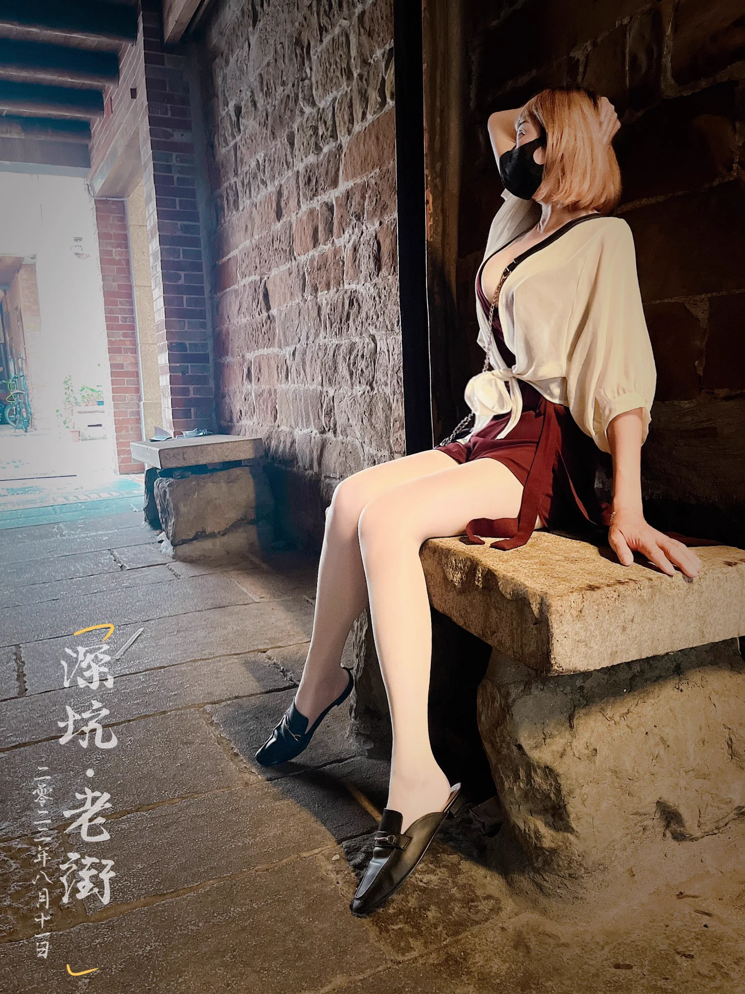 深坑老街的老巷是個很好拍照的地方一拍就美 https://t.co/0xw0r9PpzI