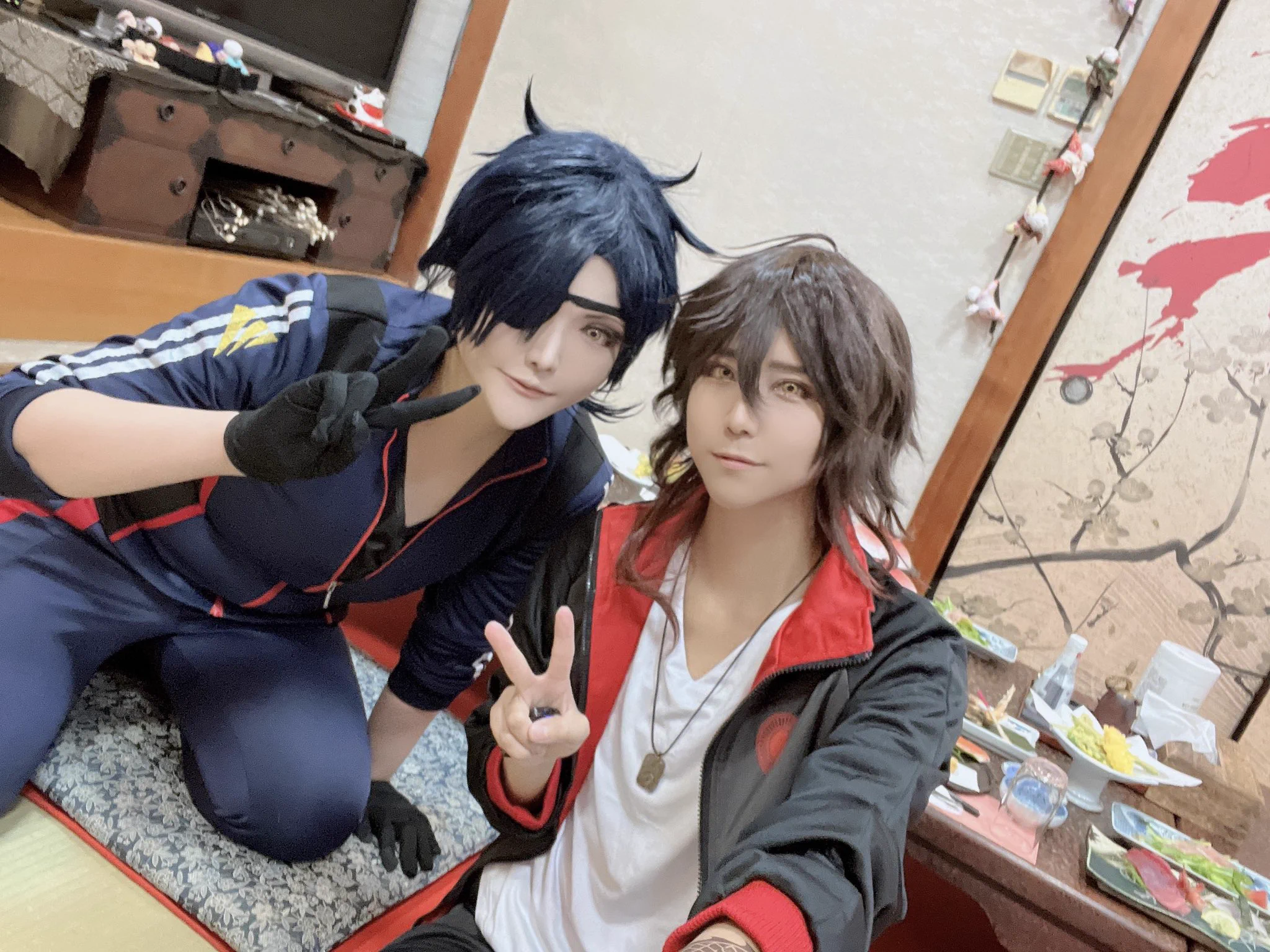 ミーシャさんとみやけさんと伊達組しました🍙楽しい旅😭✨#花ぐるま https://t.co/MCHVkijC6V