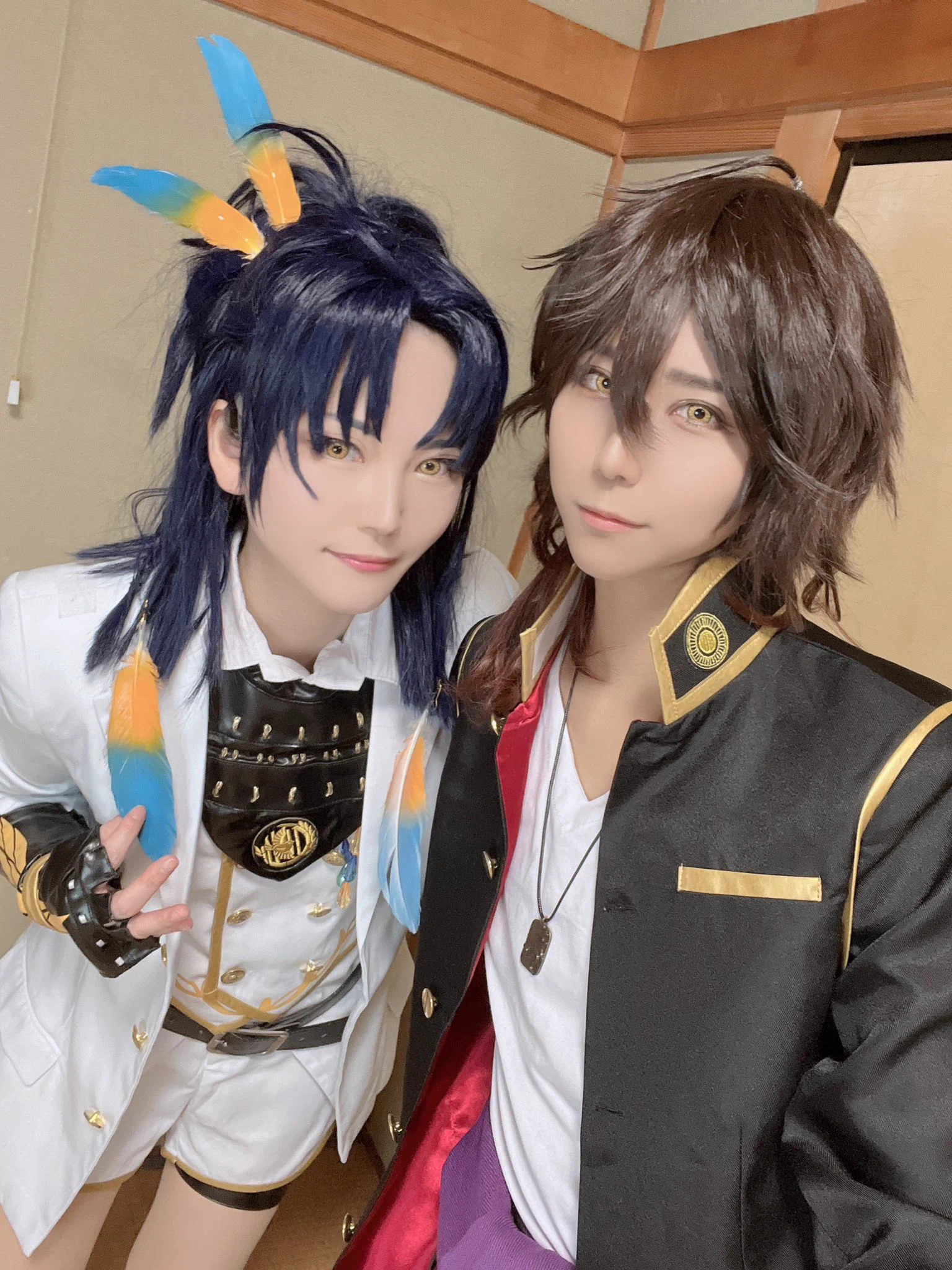 ミーシャさんとみやけさんと伊達組しました🍙楽しい旅😭✨#花ぐるま https://t.co/MCHVkijC6V