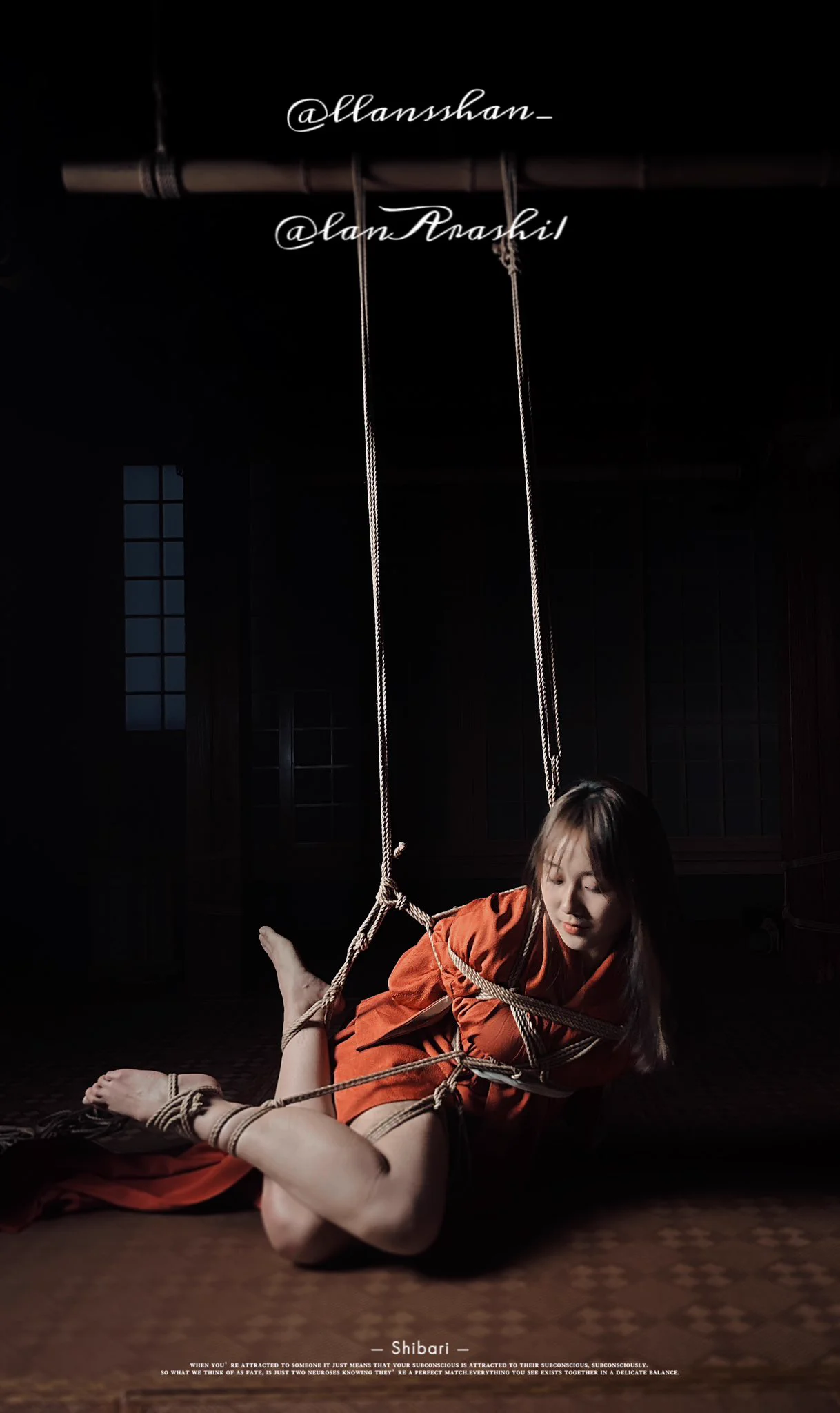 岚*3rope /@llansshan_ model /@lanArashi1 🏠 /@Nietzsche_Cn #shibari https://t.co/9aFFAf8NEj