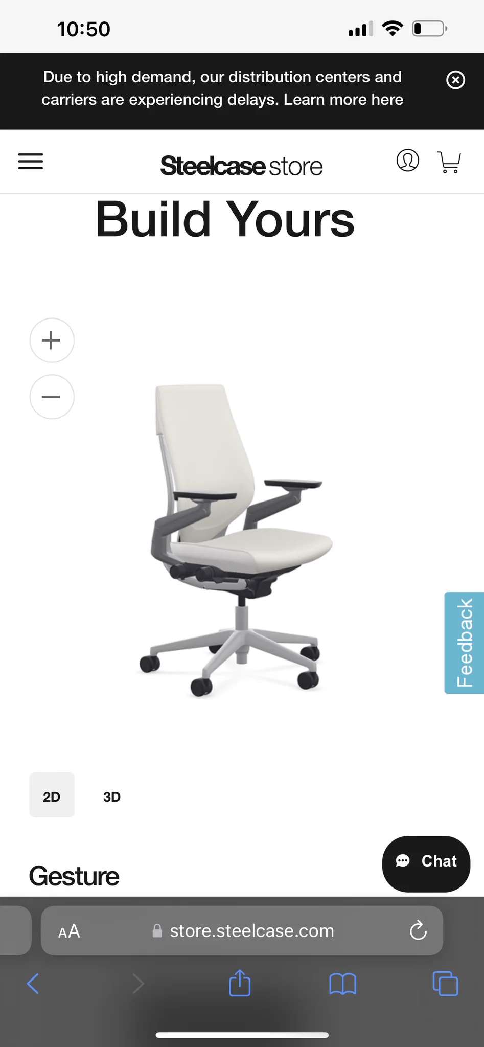 ty everyone for the suggestions!! I think I’ll go w the herman miller just bc it looks nicer and doesn’t have as much black (and cheaper) :3 https://t.co/837RcgPlN5