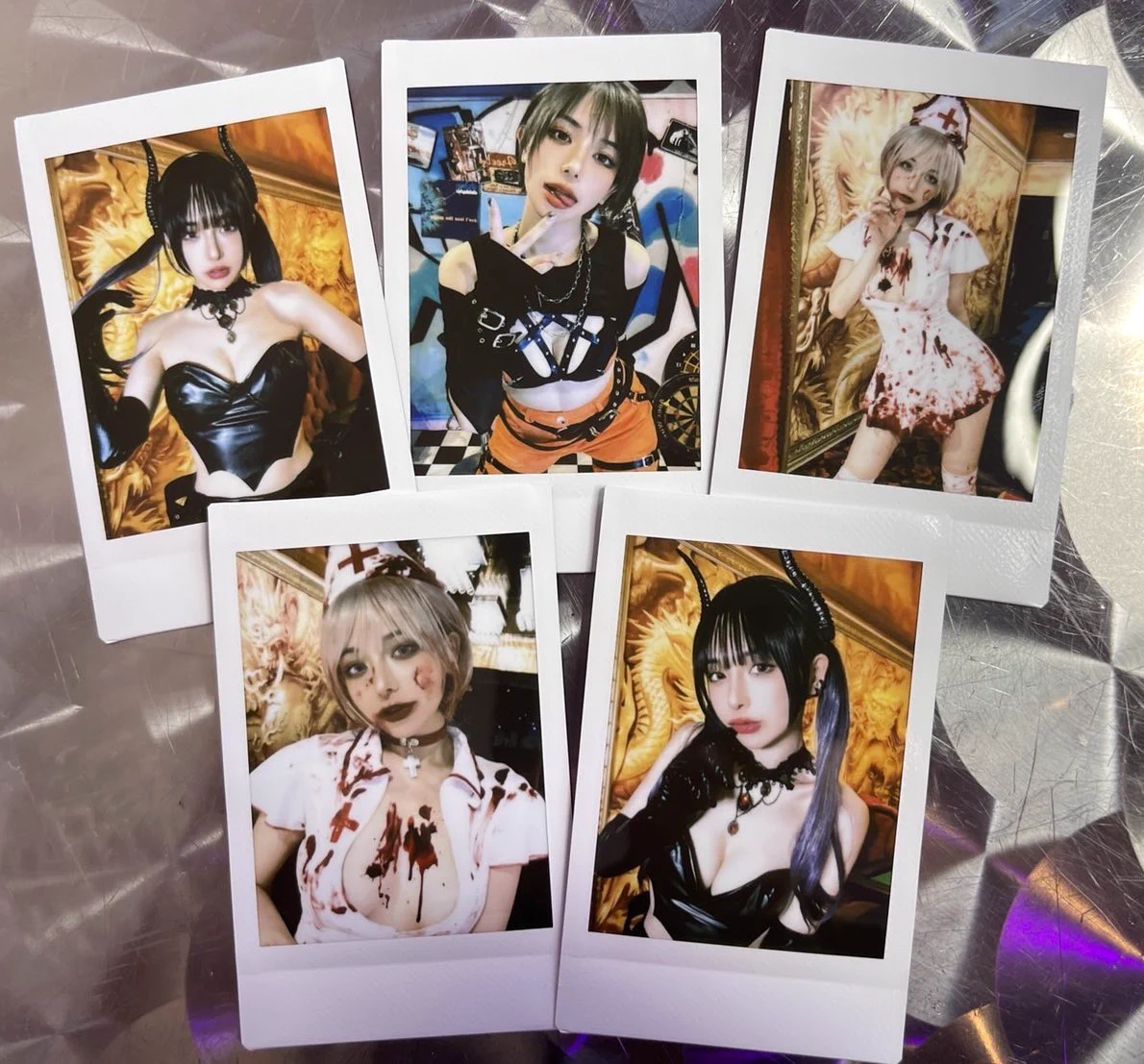 21時から10月のチェキ通販はじめるよ~全部で30種類あります❤️‍🩹ちなみに毎月1日の21時頃にチェキ通販することになりました✌🏻たのしみだね♡ຼ https://t.co/ANjUIymff1