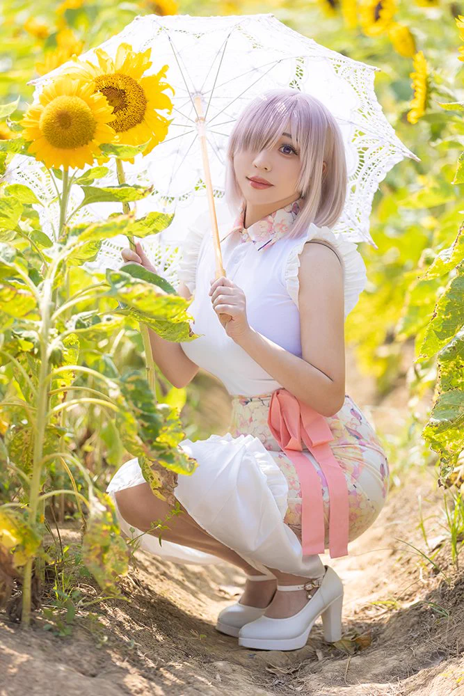 ひまわり!#マシュ　#FGO #Cosplay https://t.co/S2B4lWRjid