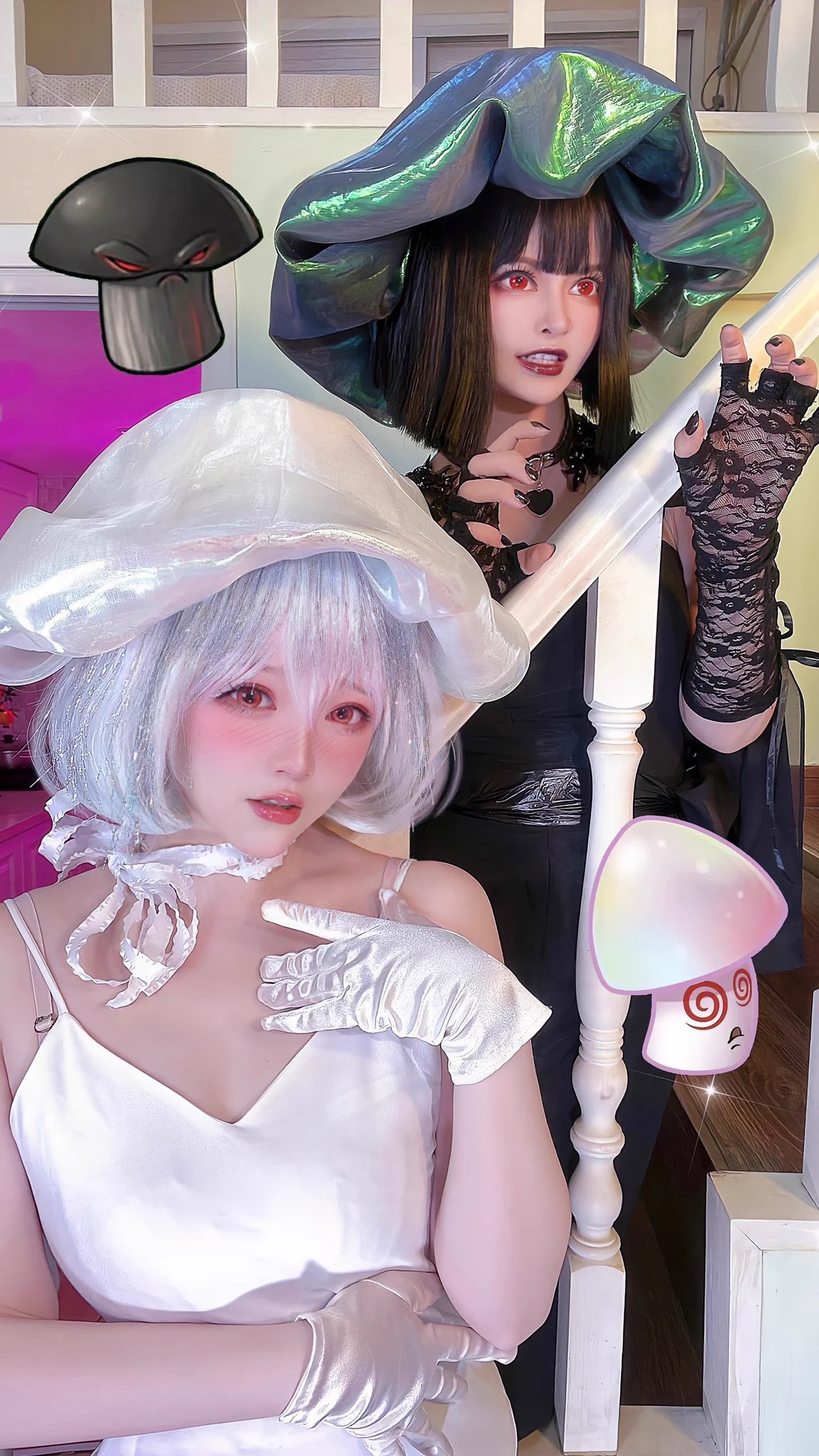🤍💜So blessed to have my girls around!!🙈 #cosplaygirl #cosplay #bestie #fyp #fypシ https://t.co/ezXM1Tp2TD