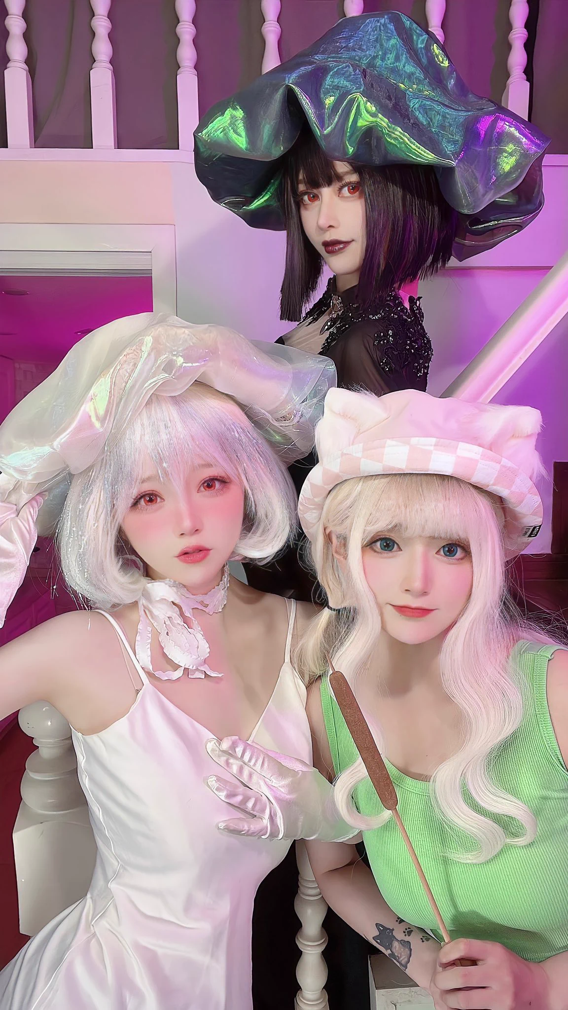 🤍💜So blessed to have my girls around!!🙈 #cosplaygirl #cosplay #bestie #fyp #fypシ https://t.co/ezXM1Tp2TD
