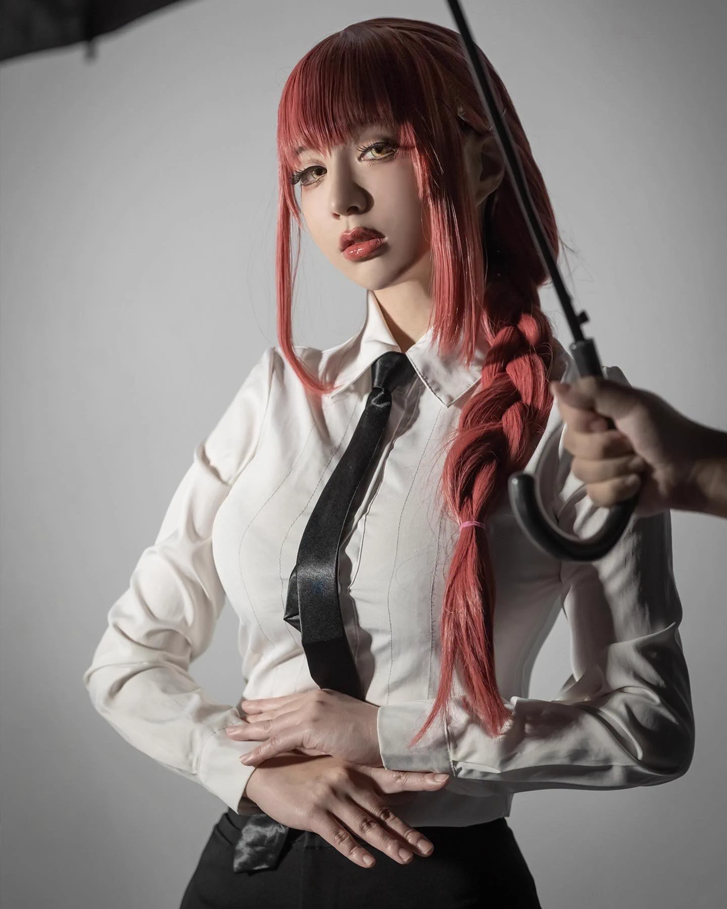マキマさん❤️おはようございますFANTIAのレベル1です#chainsawman ＃チェンソーマン #cosplay #マキマコスプレ https://t.co/j7t2y6vzxG