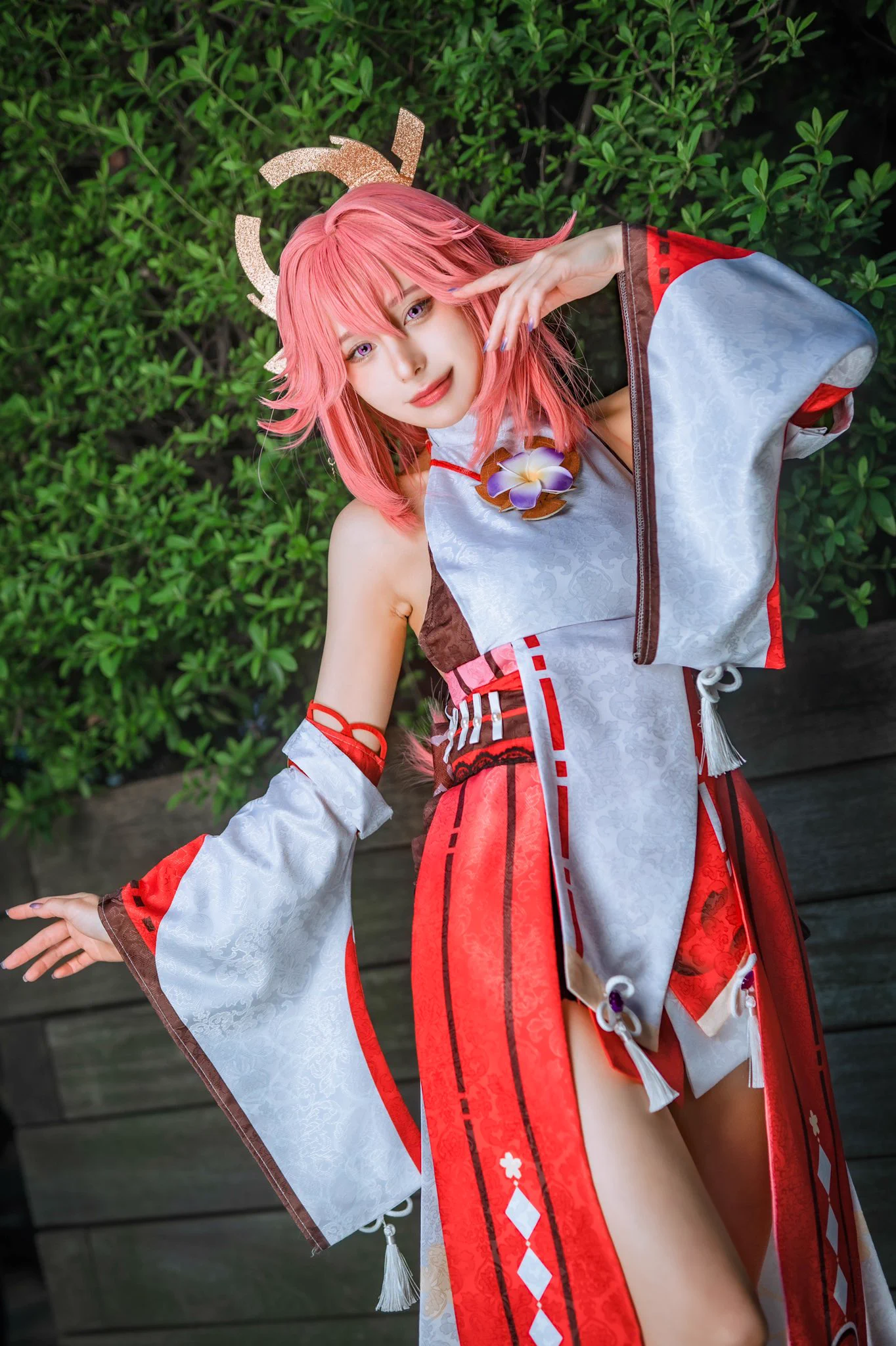 原神/八重神子#cos https://t.co/r6P5Dvm9FA