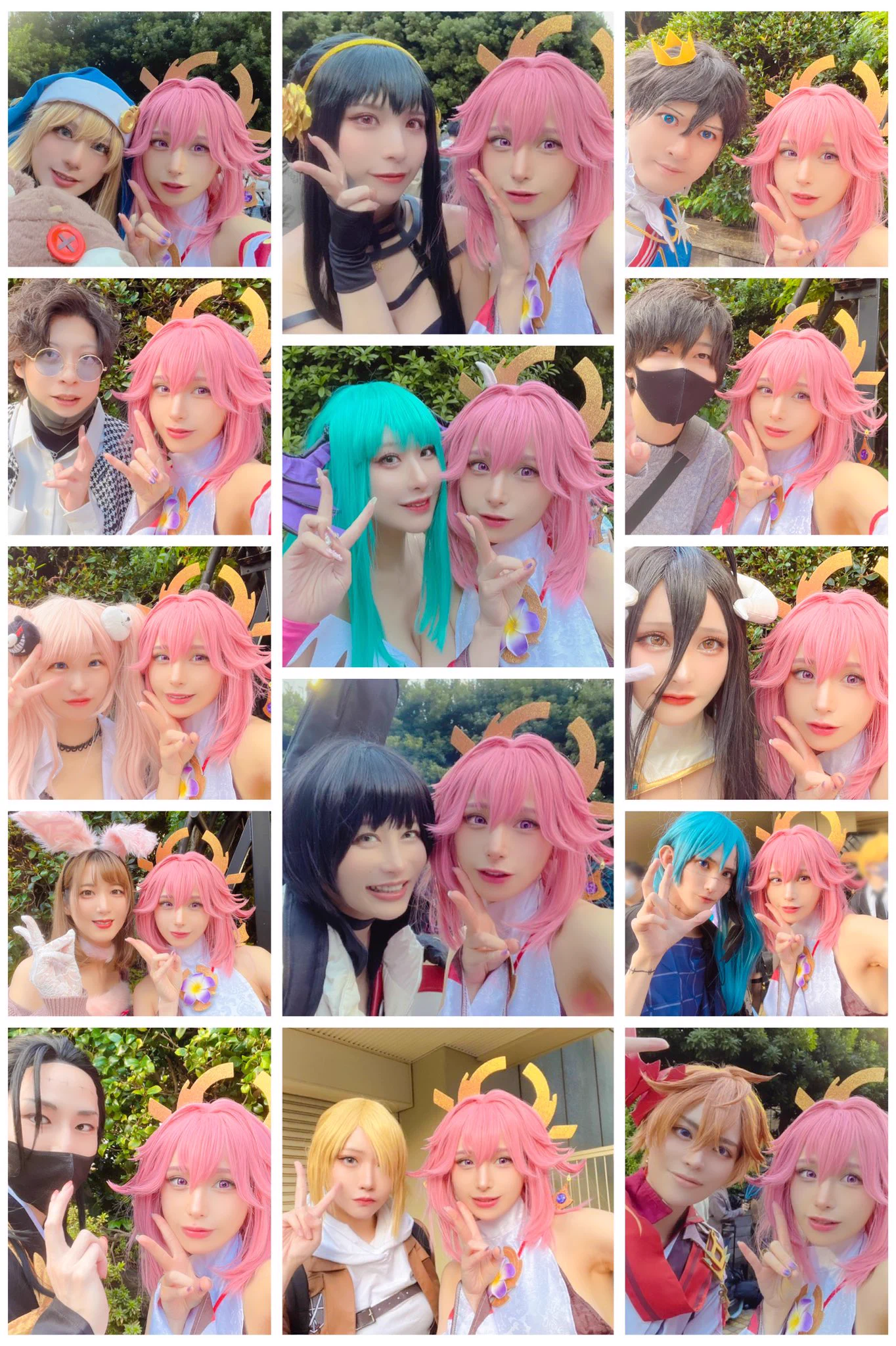お久しぶりも初めましてもたくさんできた~みんな顔が良すぎて眼福だった🥹#池ハロ2022 https://t.co/Nv8d313o6H