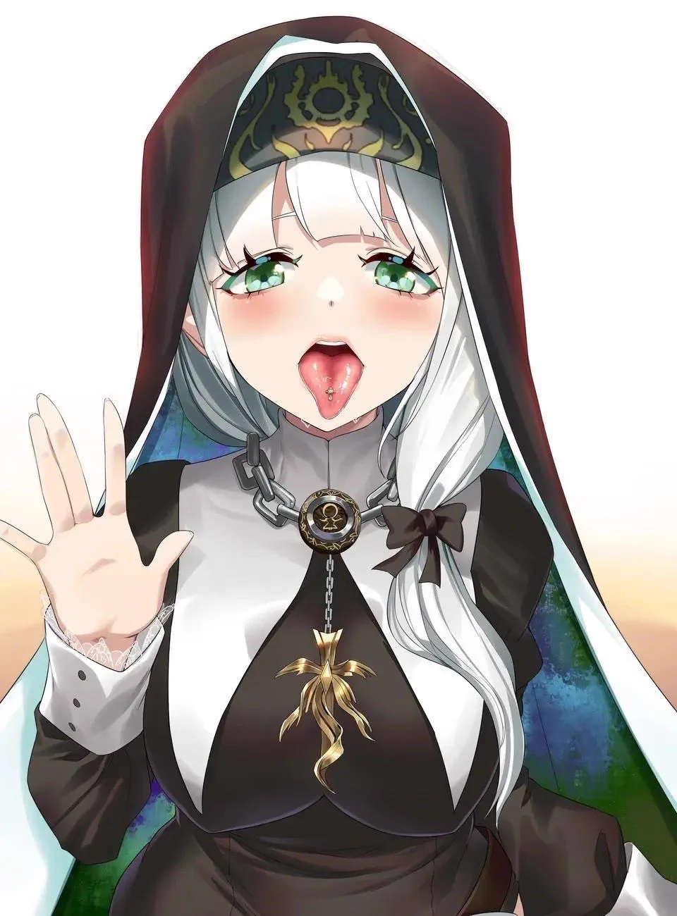 修女服到了，懂了嗎寶貝們🤓（這張圖的出處有知道的嗎) https://t.co/uE4ugvid5j