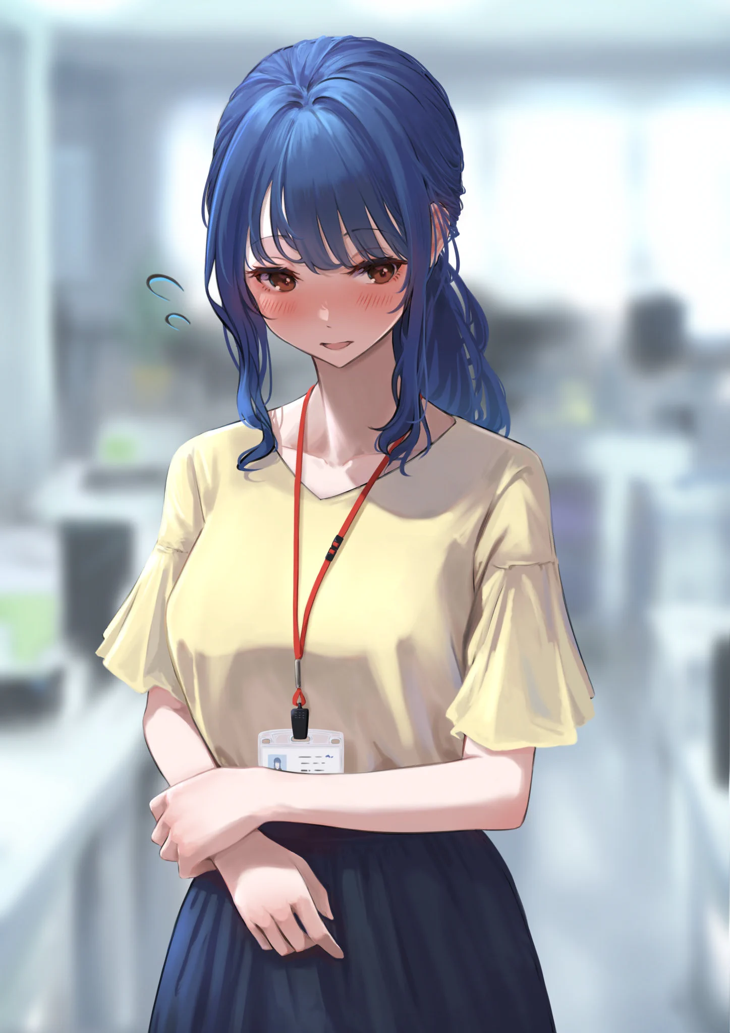 「あっ、その…おはようございます////」 https://t.co/iaGn1wwIey