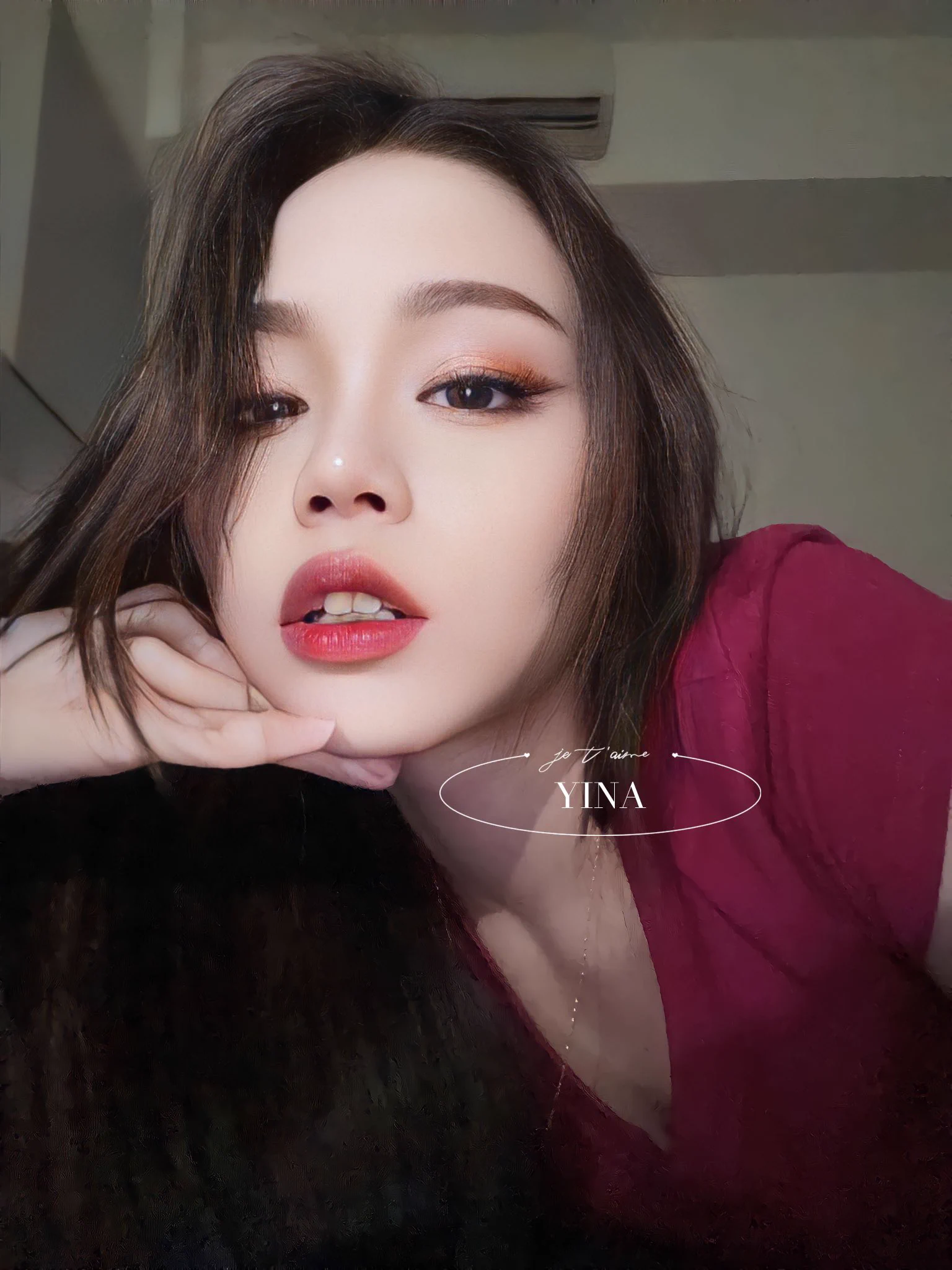 唇那麽腫因為最近喜歡親親親那都可以那種😛 https://t.co/HNYFPhaLck