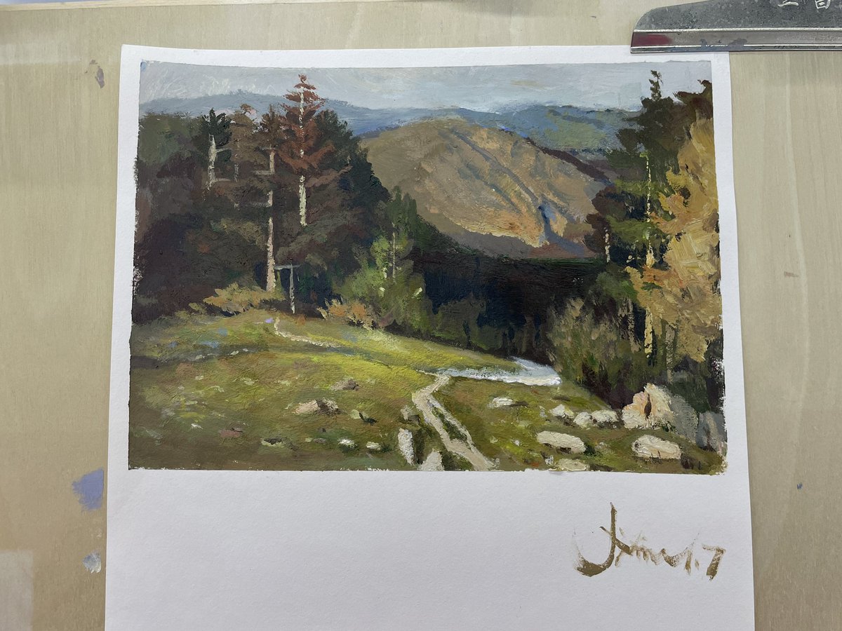 画了一副比较满意的作品😊继续努力💪 https://t.co/MObLLzdLxL