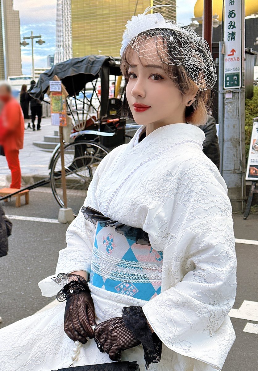 👘第一次和洋風❤️ https://t.co/eblHciUQDn