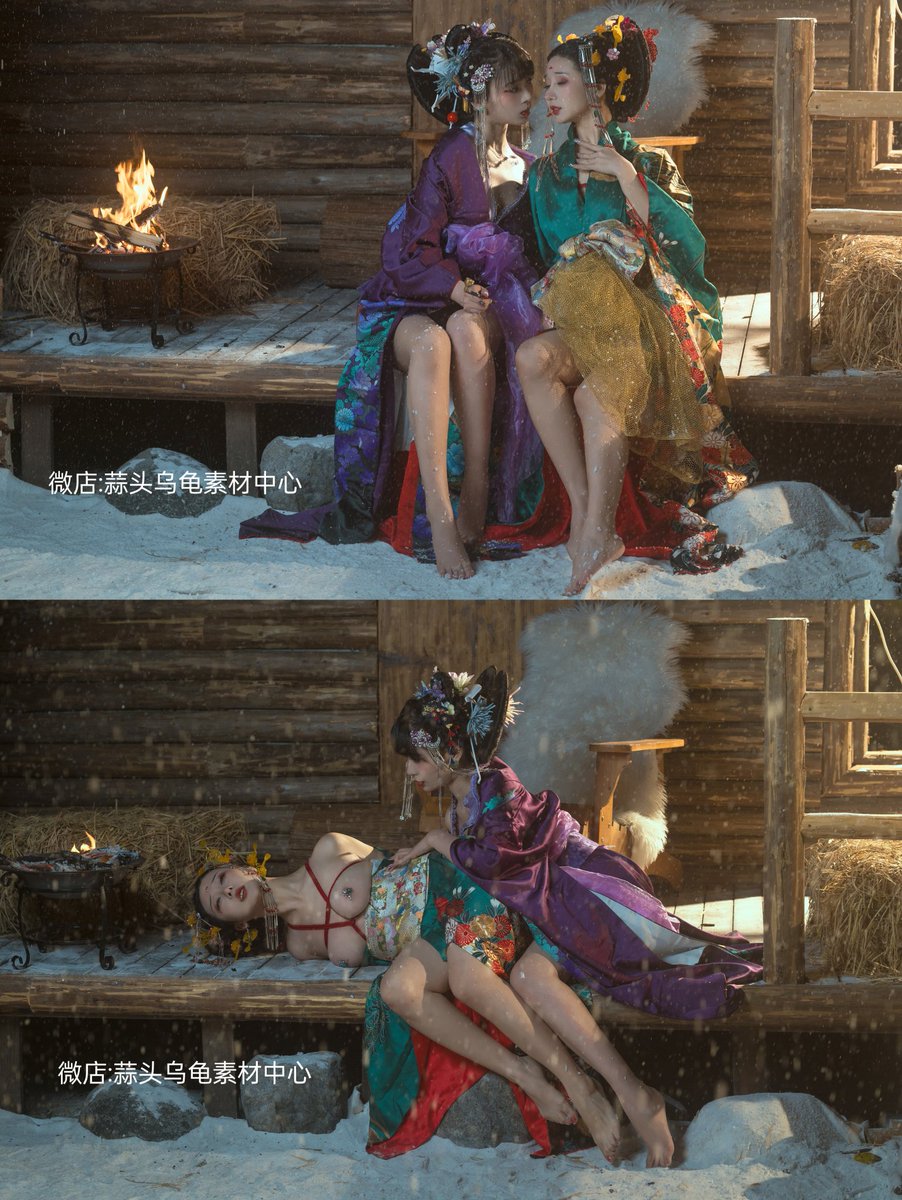 我要把我一切的苦痛
惯入一句单独的话语
我把它交给了雪花
让雪花载它而去
在满藏苦痛的话语
被雪花带到你的身旁
不论何时何地
总在你的耳边喧嚷
等到你夜来安寝
刚要闭上你的眼睛
我的话语就要跟随你
直入深深的梦境

绿:@Naitaotaoya
紫:@Xansoon

摄影后期策划:云溪

收录于花吟系列，详情见置顶 https://t.co/cIegUOKVWU